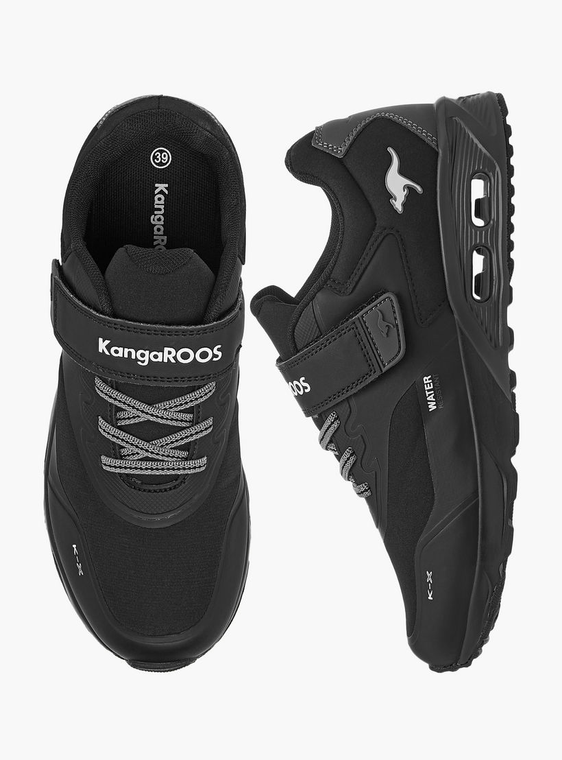 KangaROOS Women's Panelled Sports Shoes with Hook and Loop Closure-women-shoes-sports-image-1