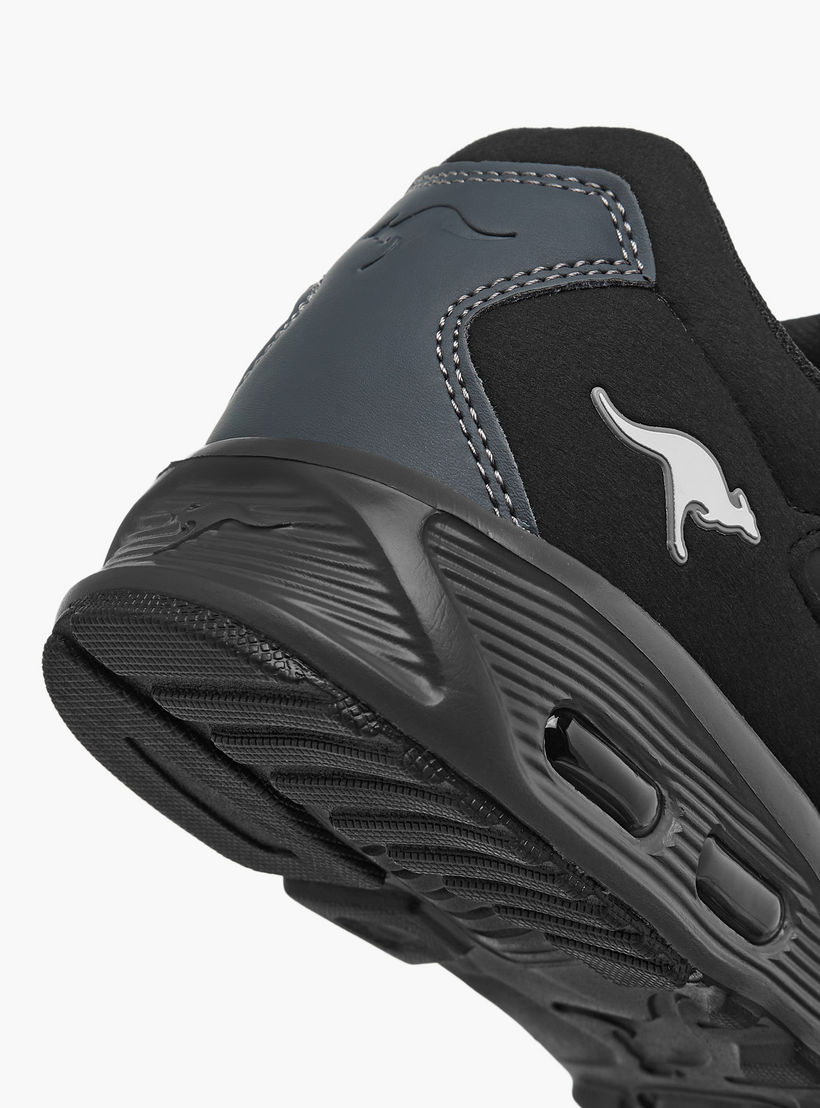 KangaROOS Women's Panelled Sports Shoes with Hook and Loop Closure-women-shoes-sports-image-5