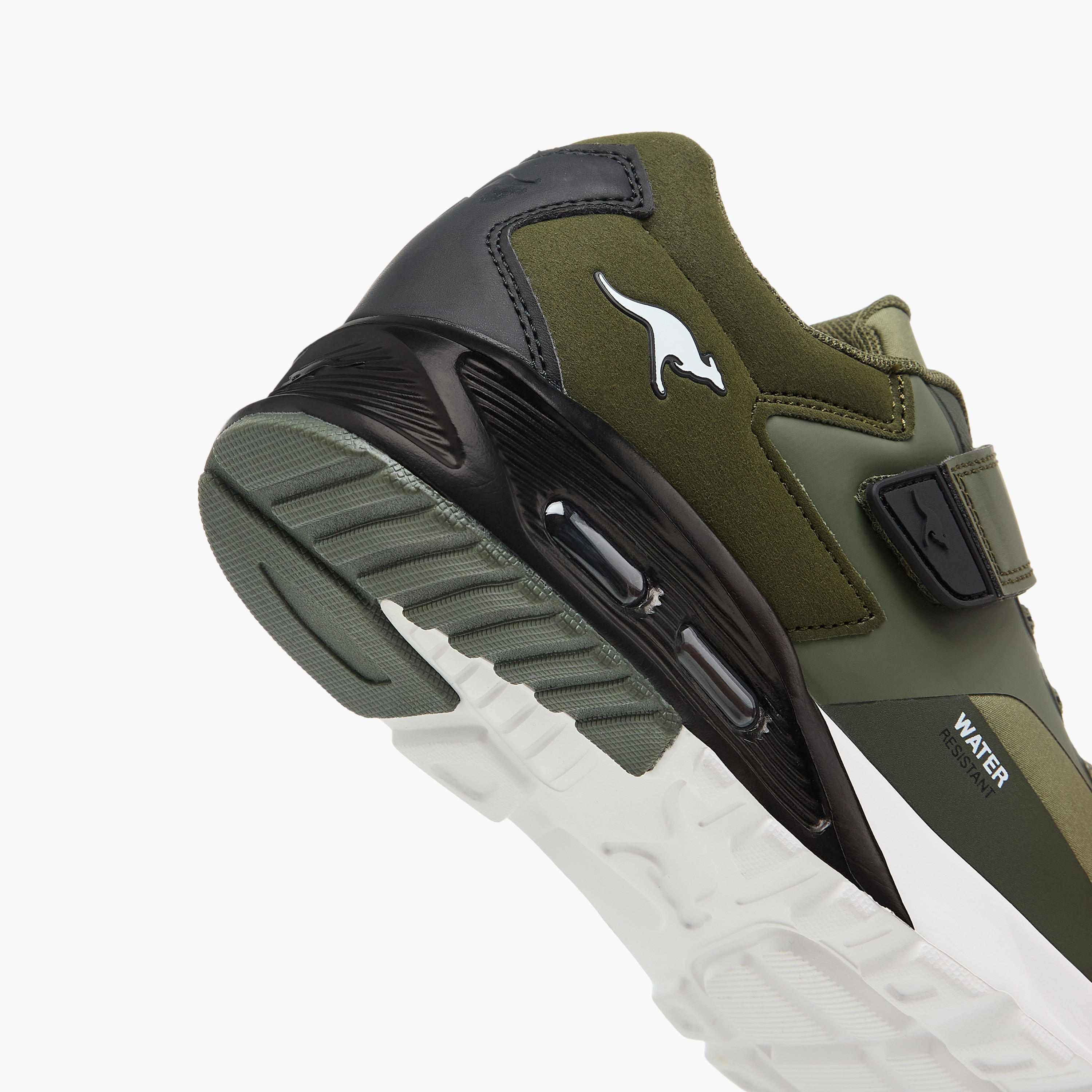 KangaROOS Women's Panelled Sports Shoes with Hook and Loop Closure-women-shoes-sports-image-5