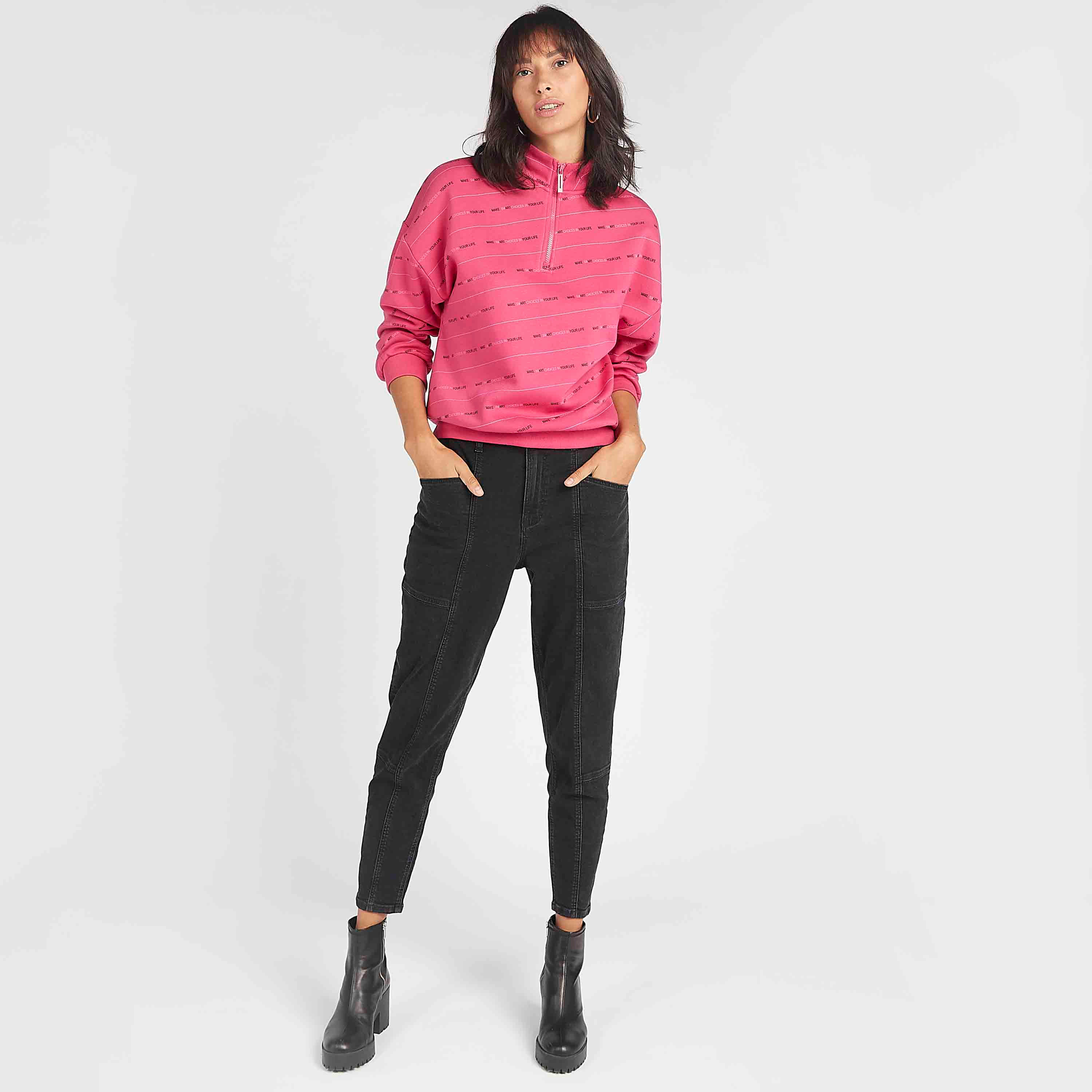 Sustainable All-Over Print Sweatshirt with High Neck and Long Sleeves-women-winterwear-hoodiesandsweatshirts-sweatshirts-image-2