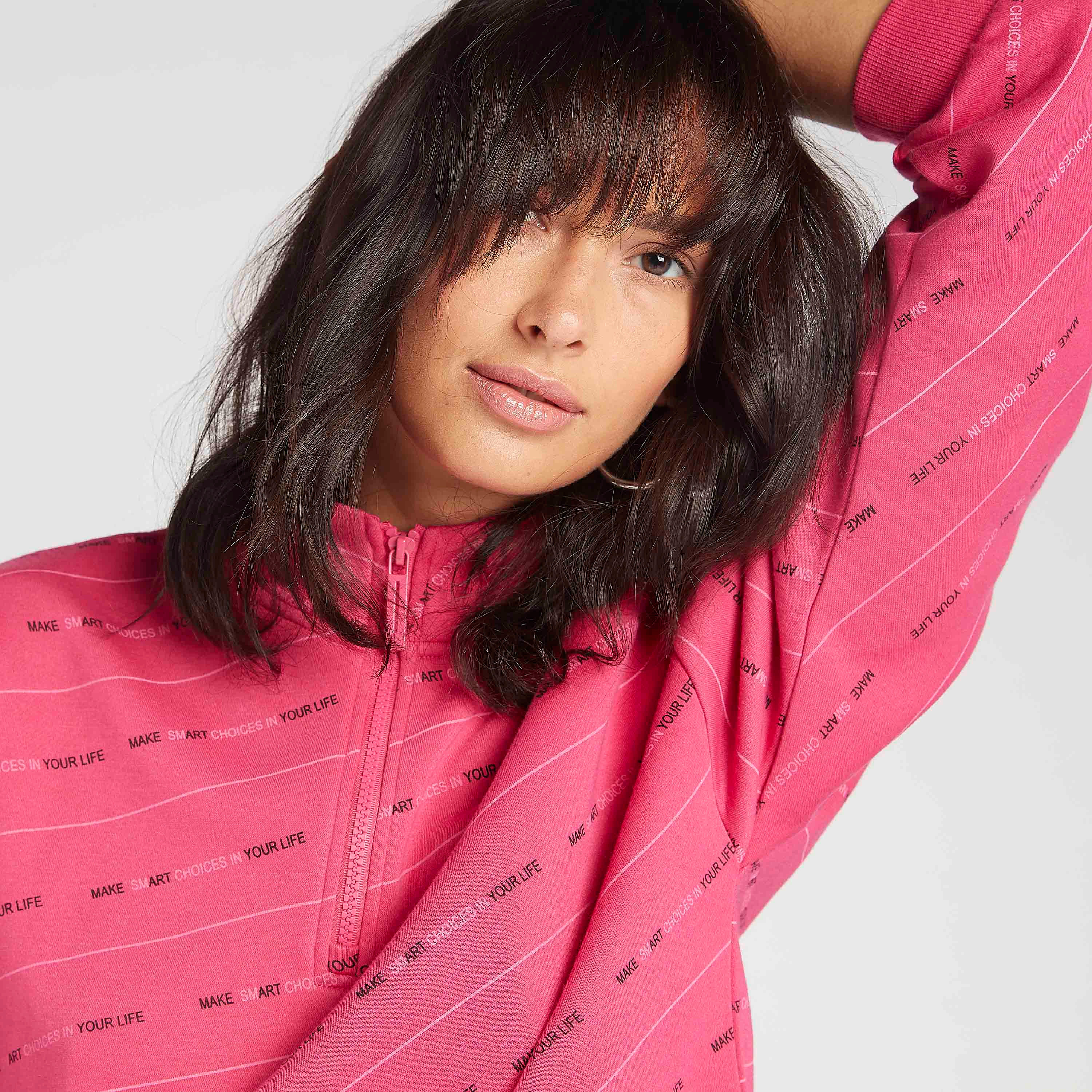 Sustainable All-Over Print Sweatshirt with High Neck and Long Sleeves-women-winterwear-hoodiesandsweatshirts-sweatshirts-image-3