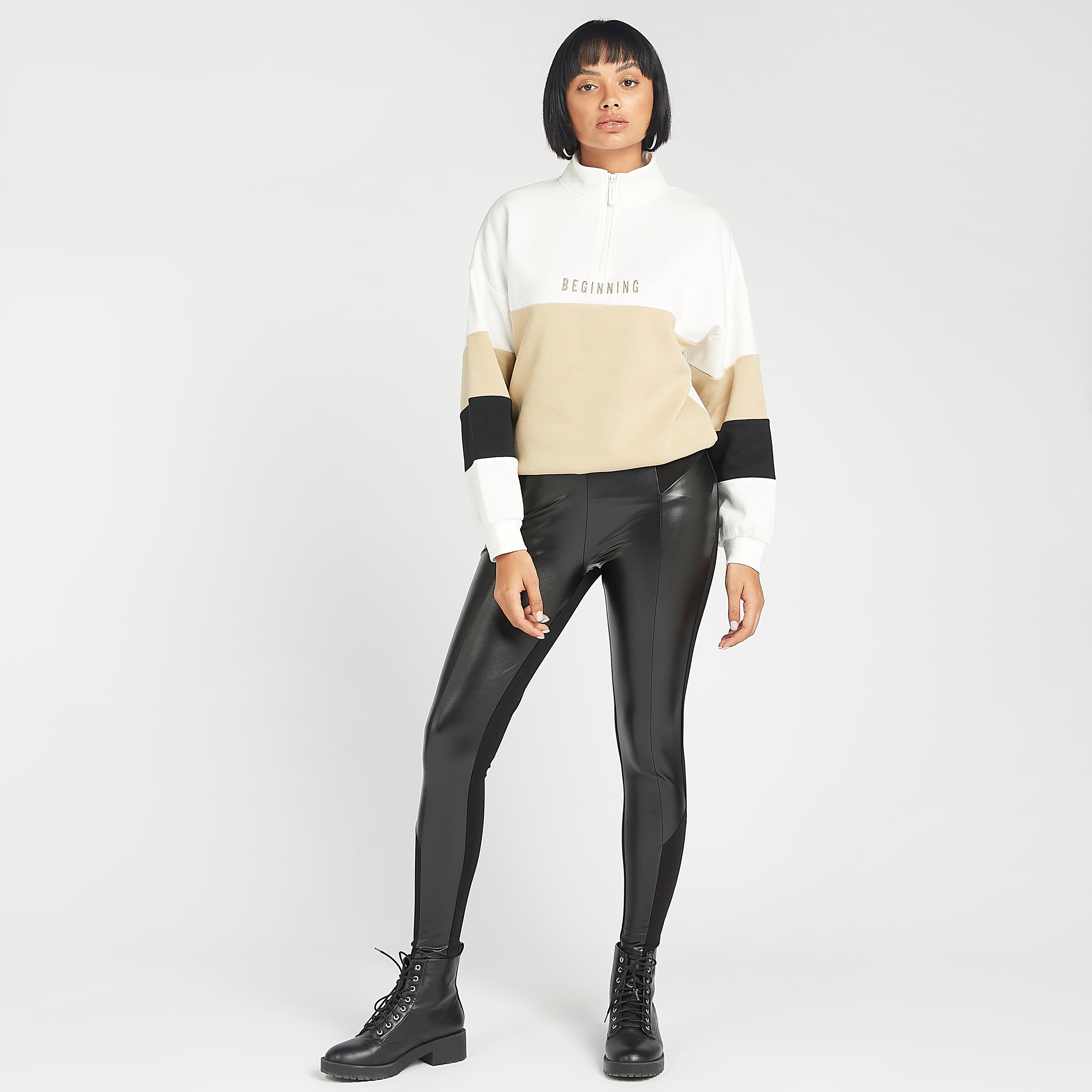 سويت شيرت مستدام بياقة عالية وأكمام طويلة وطبعات-women-winterwear-hoodiesandsweatshirts-sweatshirts-image-5