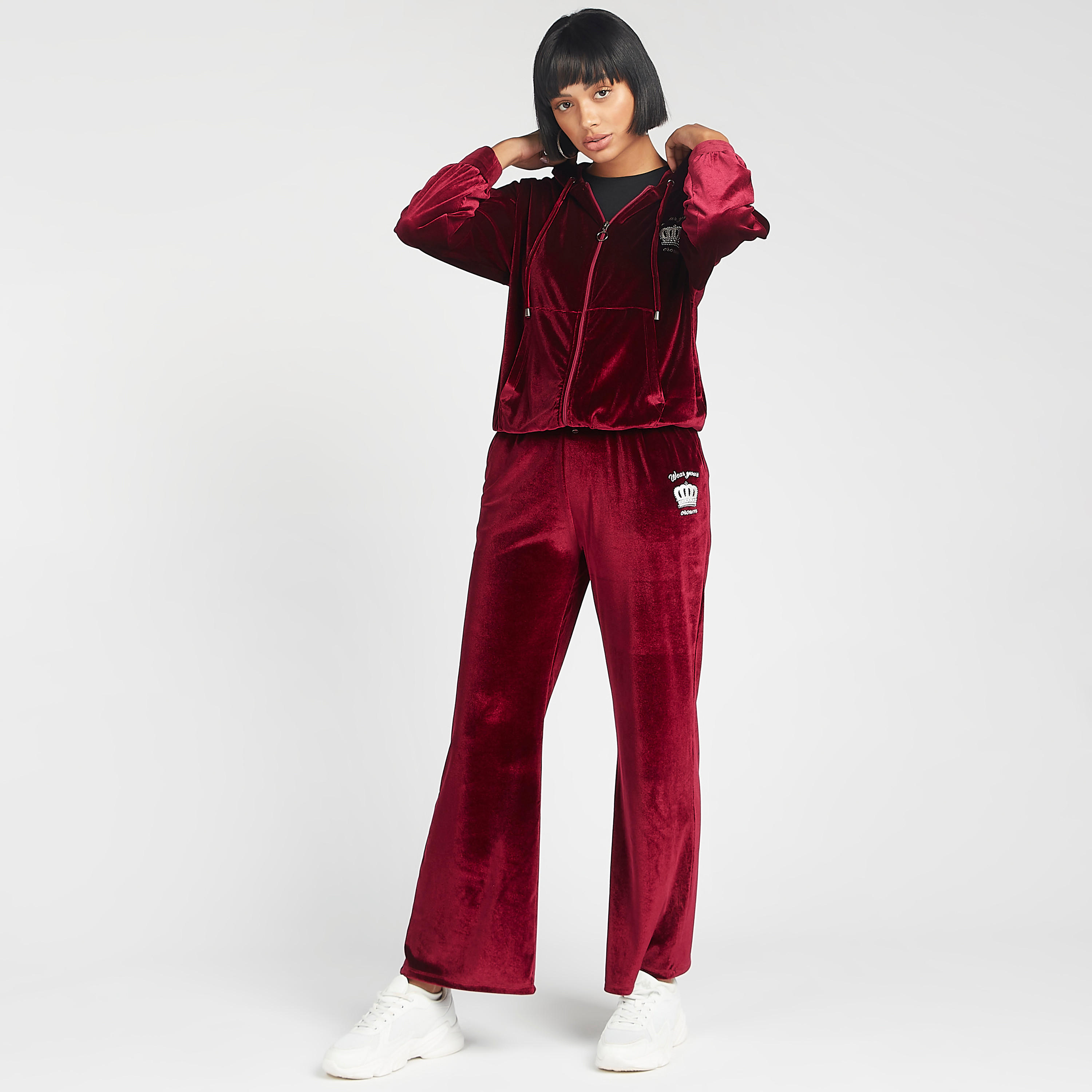 جاكيت مزيّن بسحّاب وقبّعة وأكمام طويلة-women-winterwear-coatsandjackets-jackets-image-2