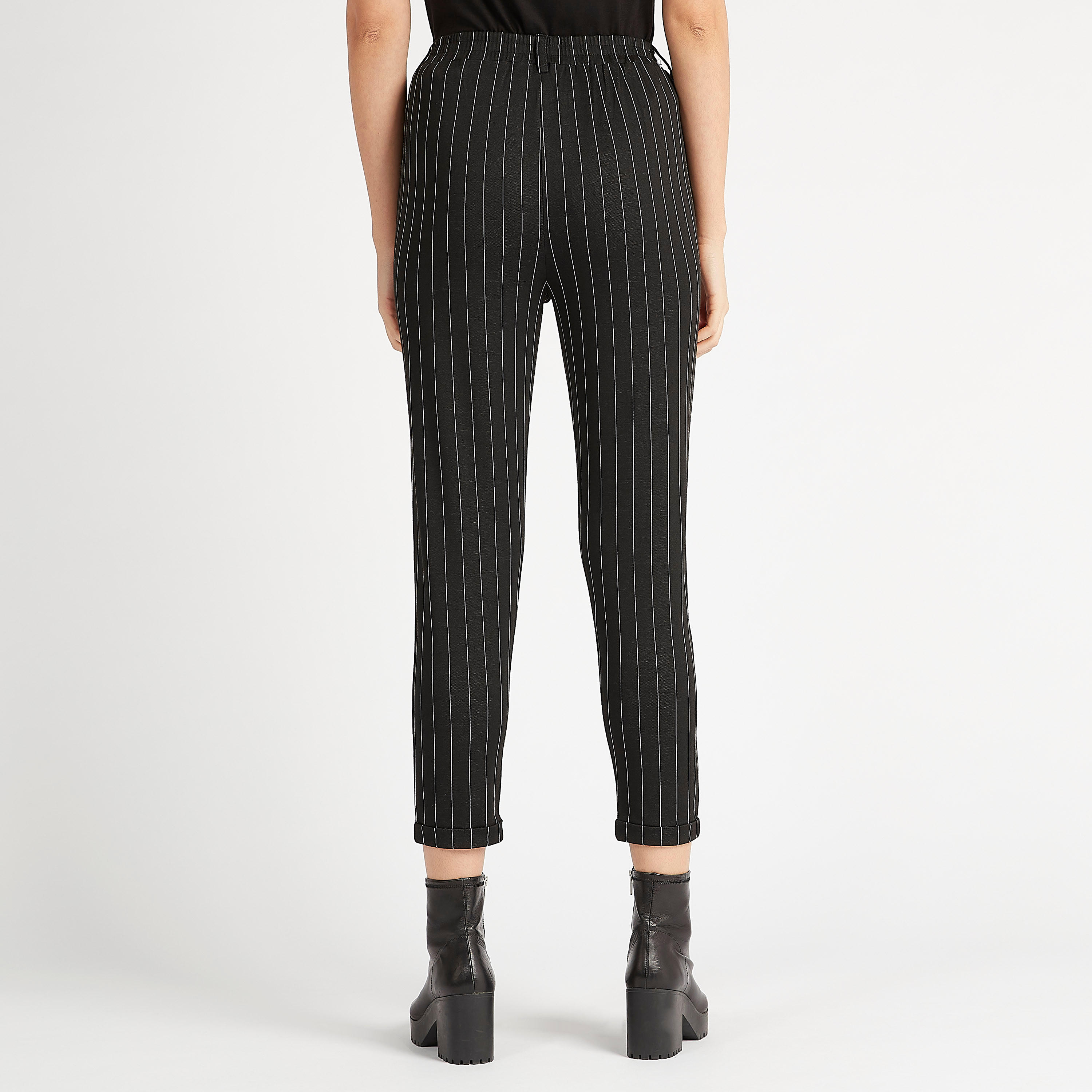 Striped Mid-Rise Cropped Pants with Pockets-women-clothing-bottoms-trousers-image-4
