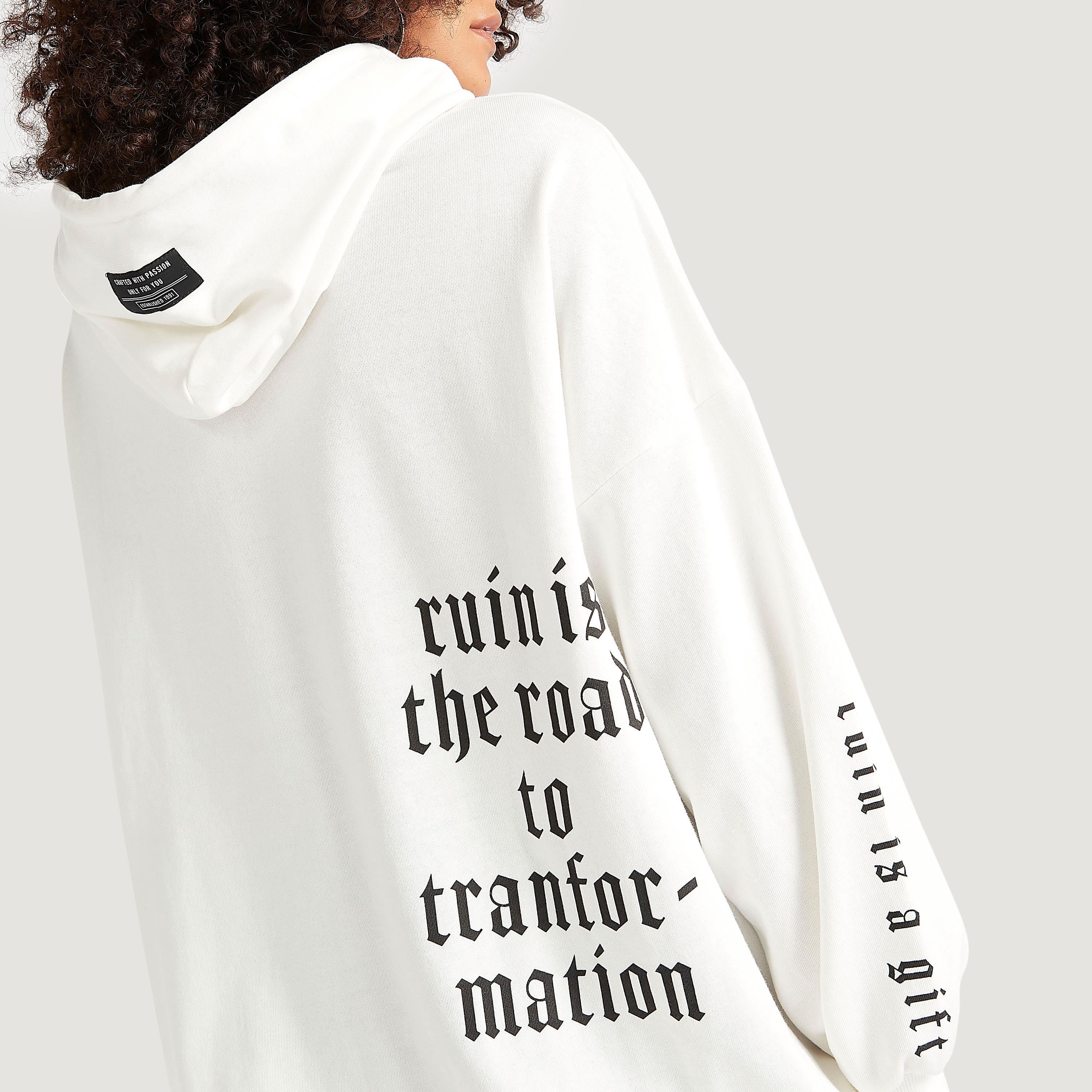 Slogan Print Hooded Sweatshirt with Kangaroo Pocket-women-winterwear-hoodiesandsweatshirts-hoodies-image-5