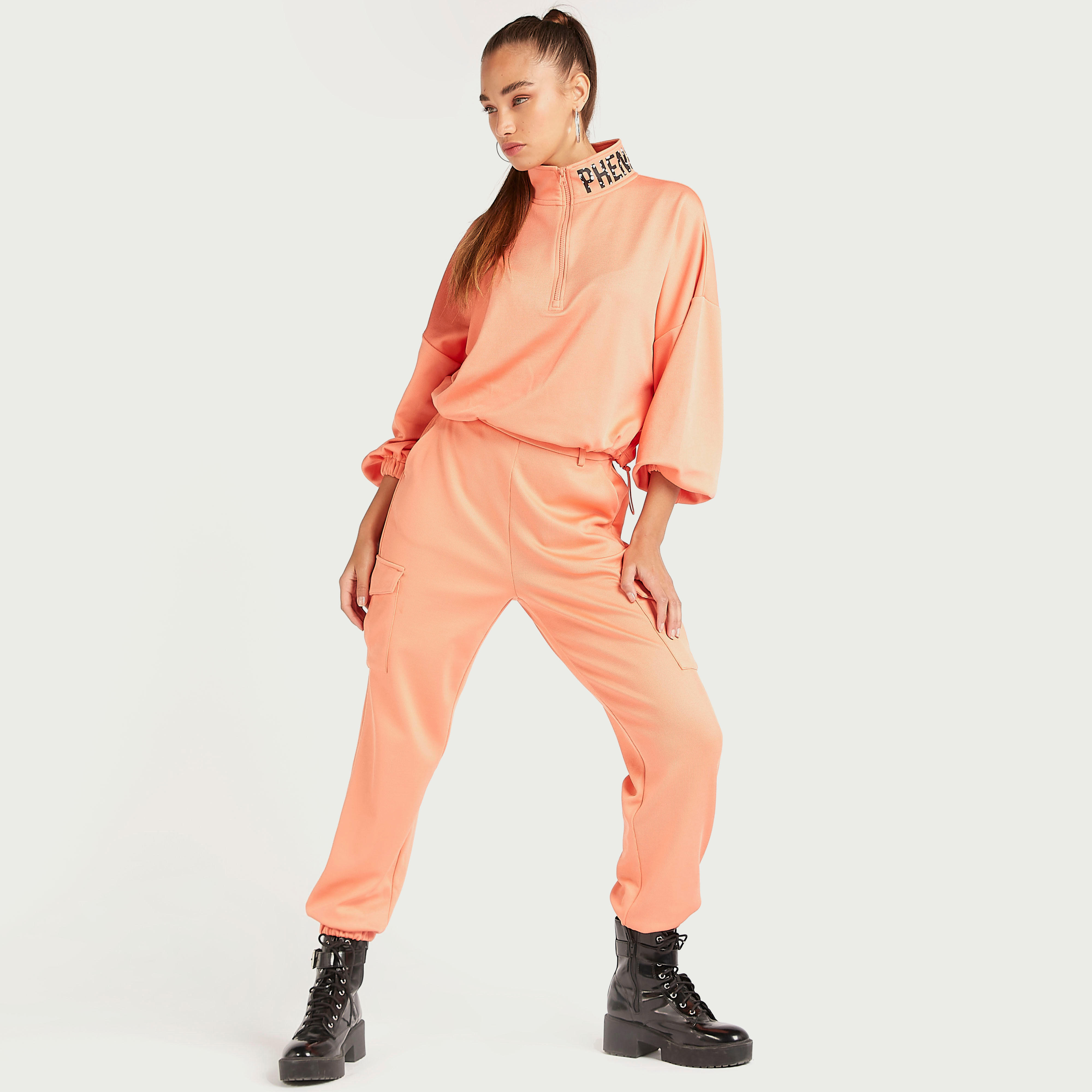 سويت شيرت بياقة عالية بسحاب إغلاق وطبعات-women-winterwear-hoodiesandsweatshirts-sweatshirts-image-2