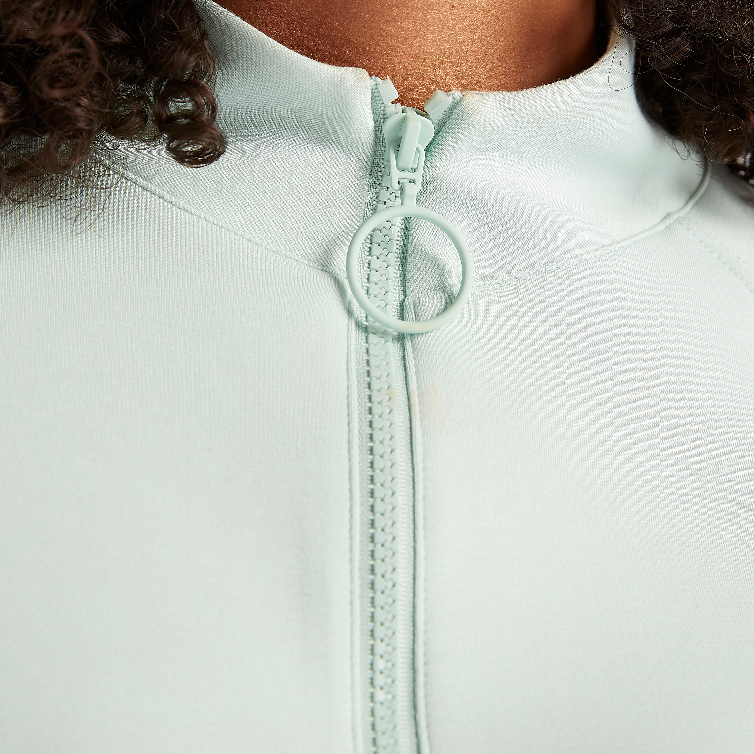 سويت شيرت سادة بياقة عالية وأكمام طويلة-women-winterwear-hoodiesandsweatshirts-sweatshirts-image-5