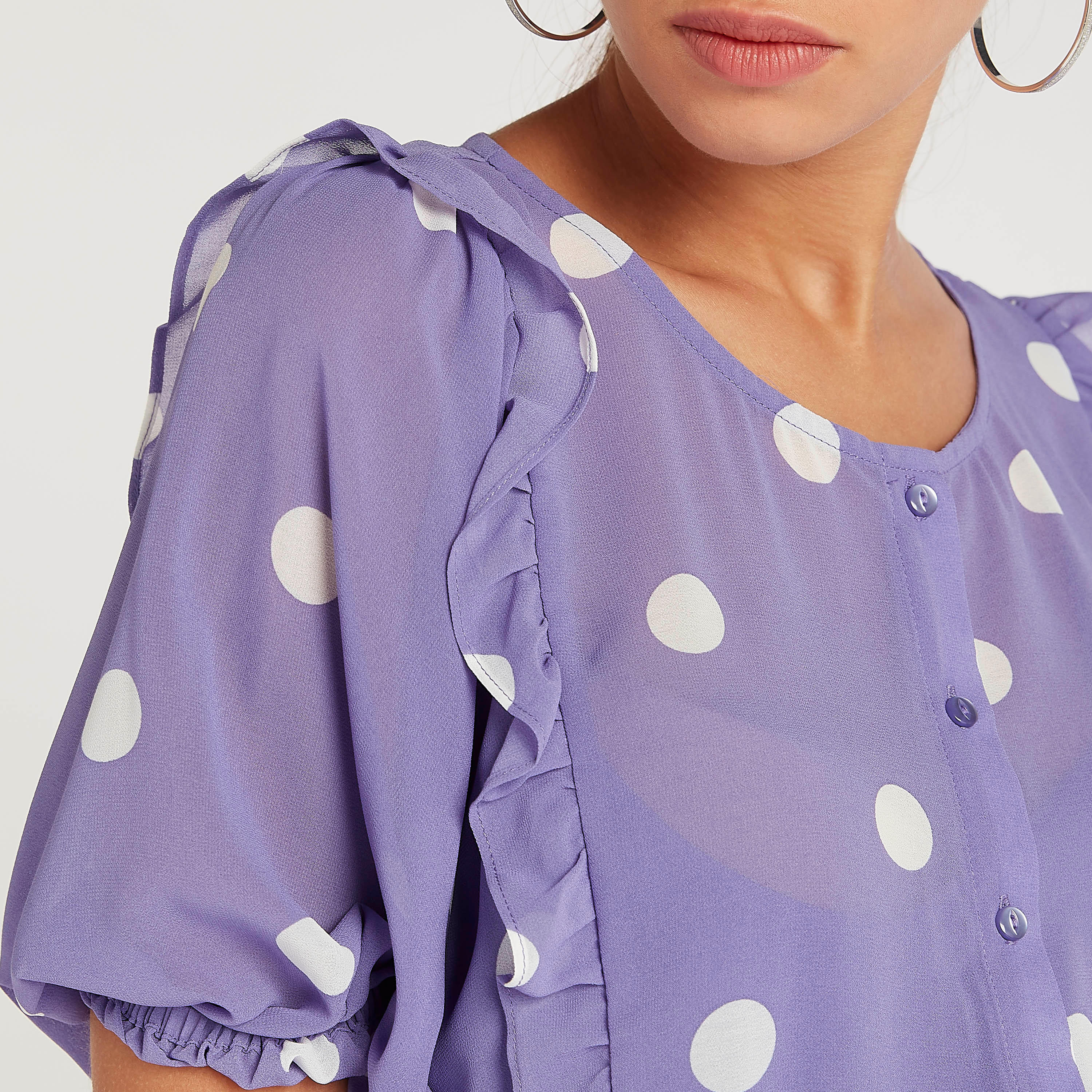 فستان ميدي مقلّم برباط خصر وتفاصيل كشكشة-women-clothing-dresses-image-6