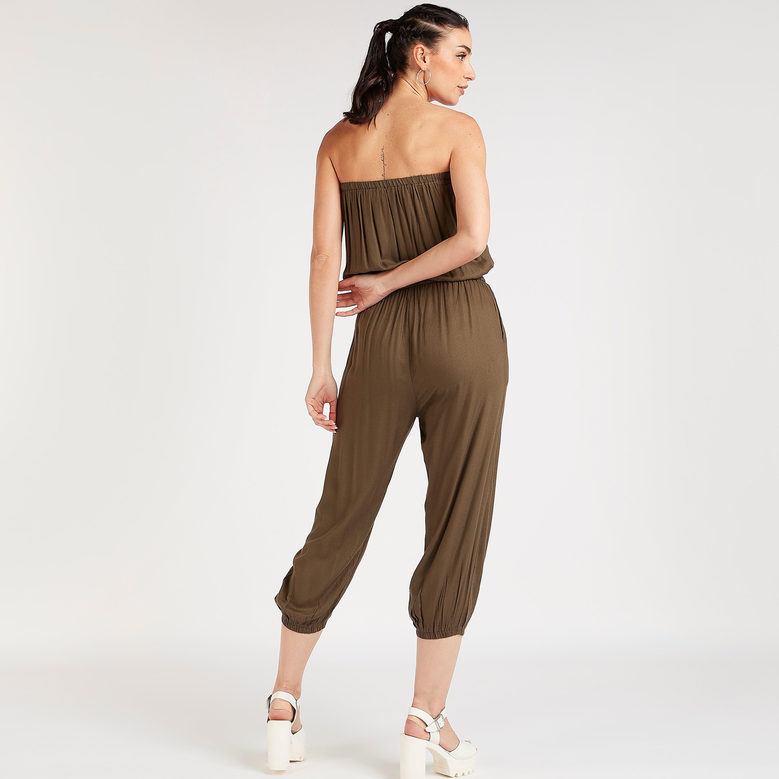 Solid Strapless Jumpsuit with Ruffles and Pockets-women-clothing-jumpsuits-image-4