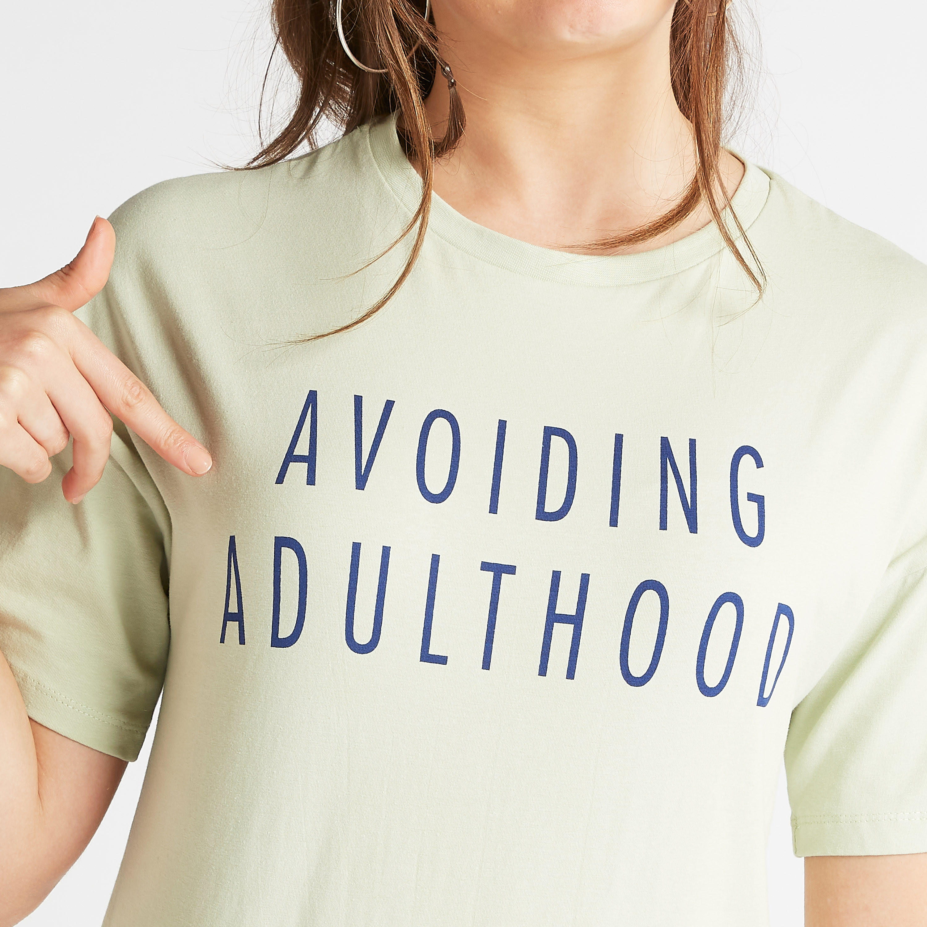 تيشيرت طويل بأكمام قصيرة وطبعات-women-clothing-tshirts-image-3