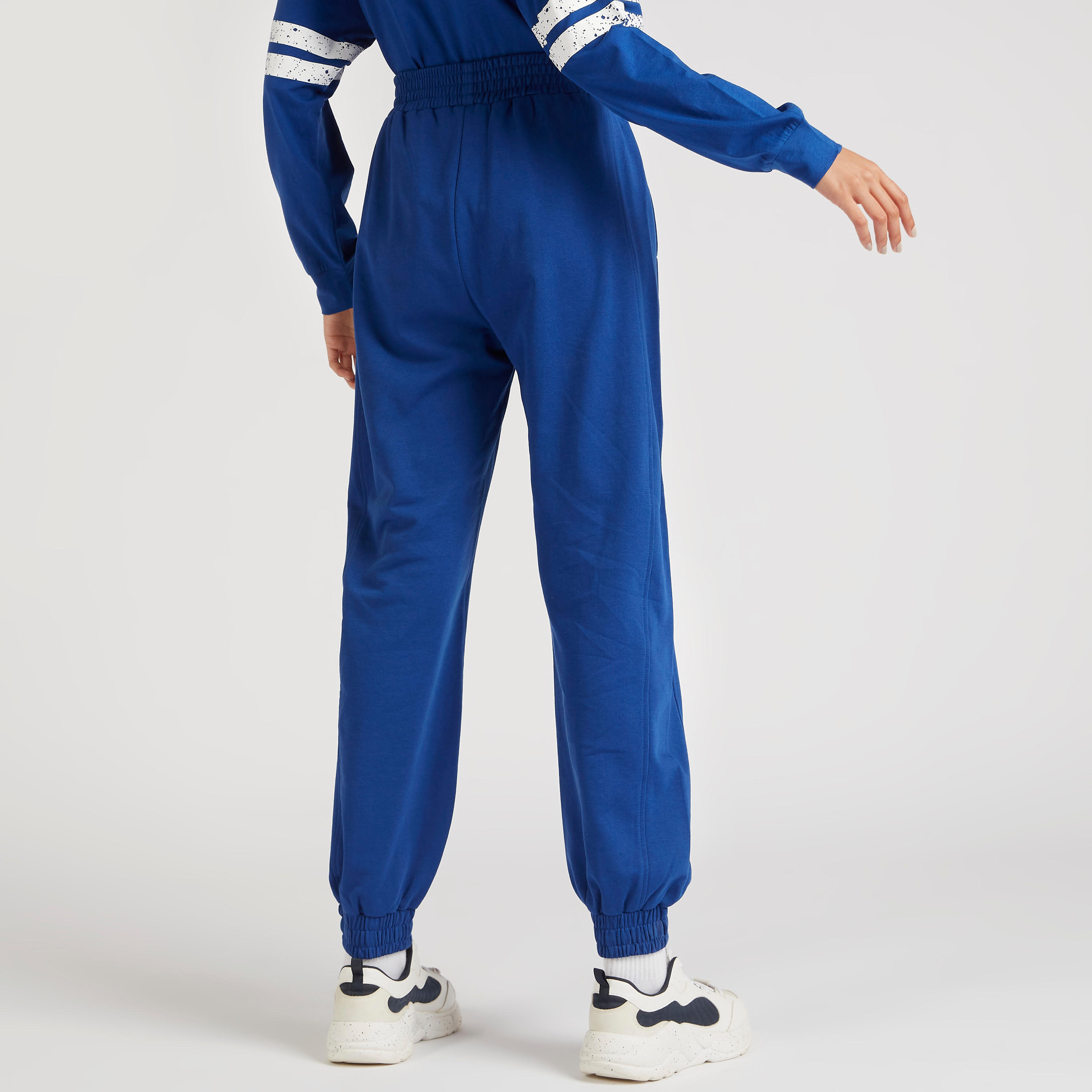 Oversized Printed Joggers with Elasticated Waist and Pockets-women-clothing-bottoms-joggers-image-4