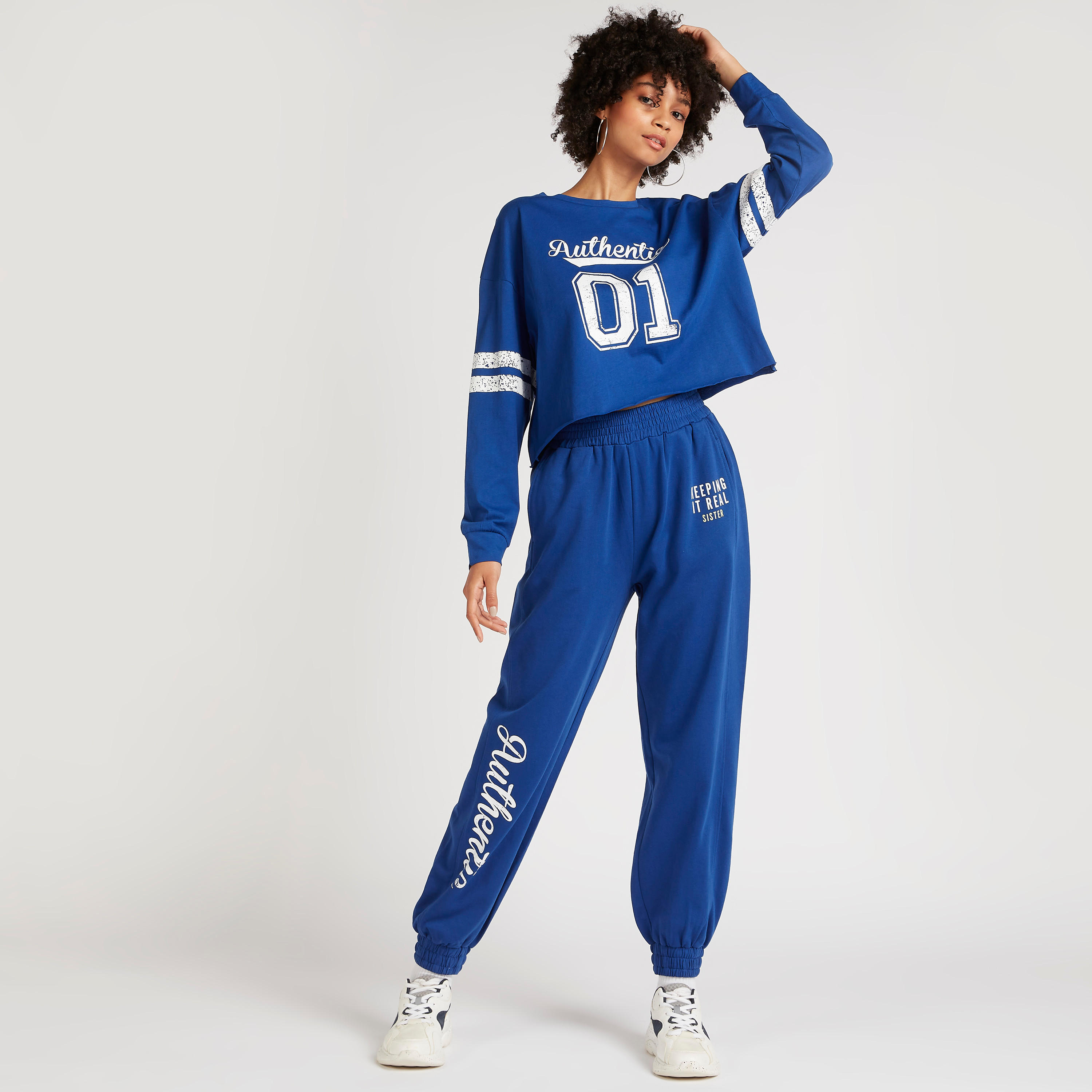 Oversized Printed Joggers with Elasticated Waist and Pockets-women-clothing-bottoms-joggers-image-6