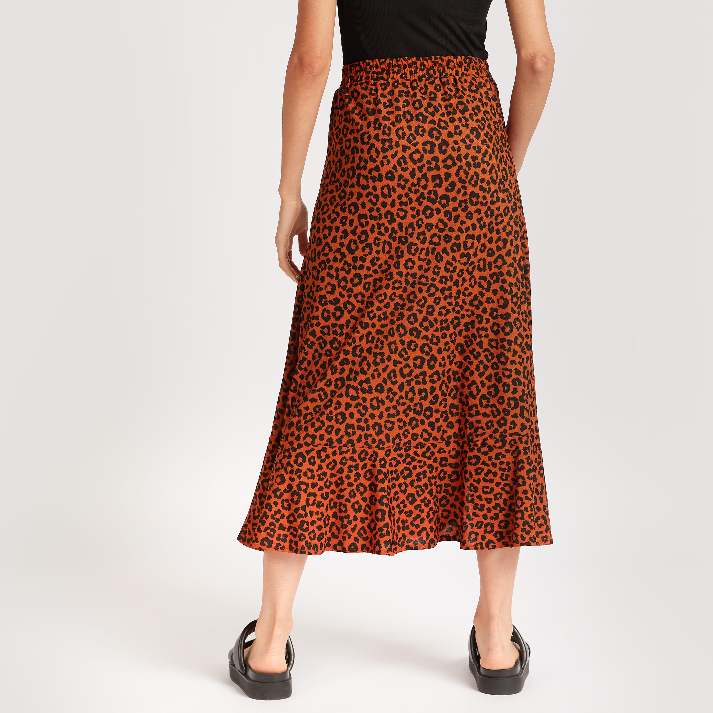 تنورة ميدي بطبعات حيوانات وأطراف غير مستوية-women-clothing-bottoms-skirts-image-4