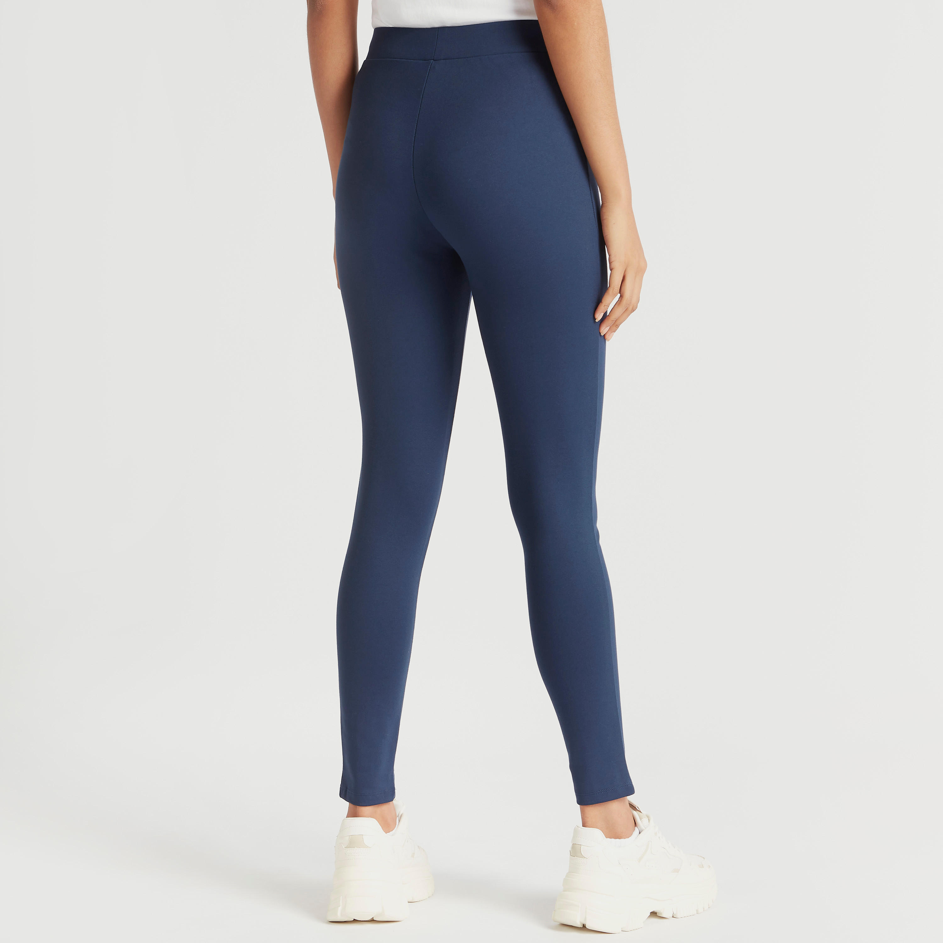 Solid Slim-Fit High-Rise Leggings-women-clothing-bottoms-leggings-image-4