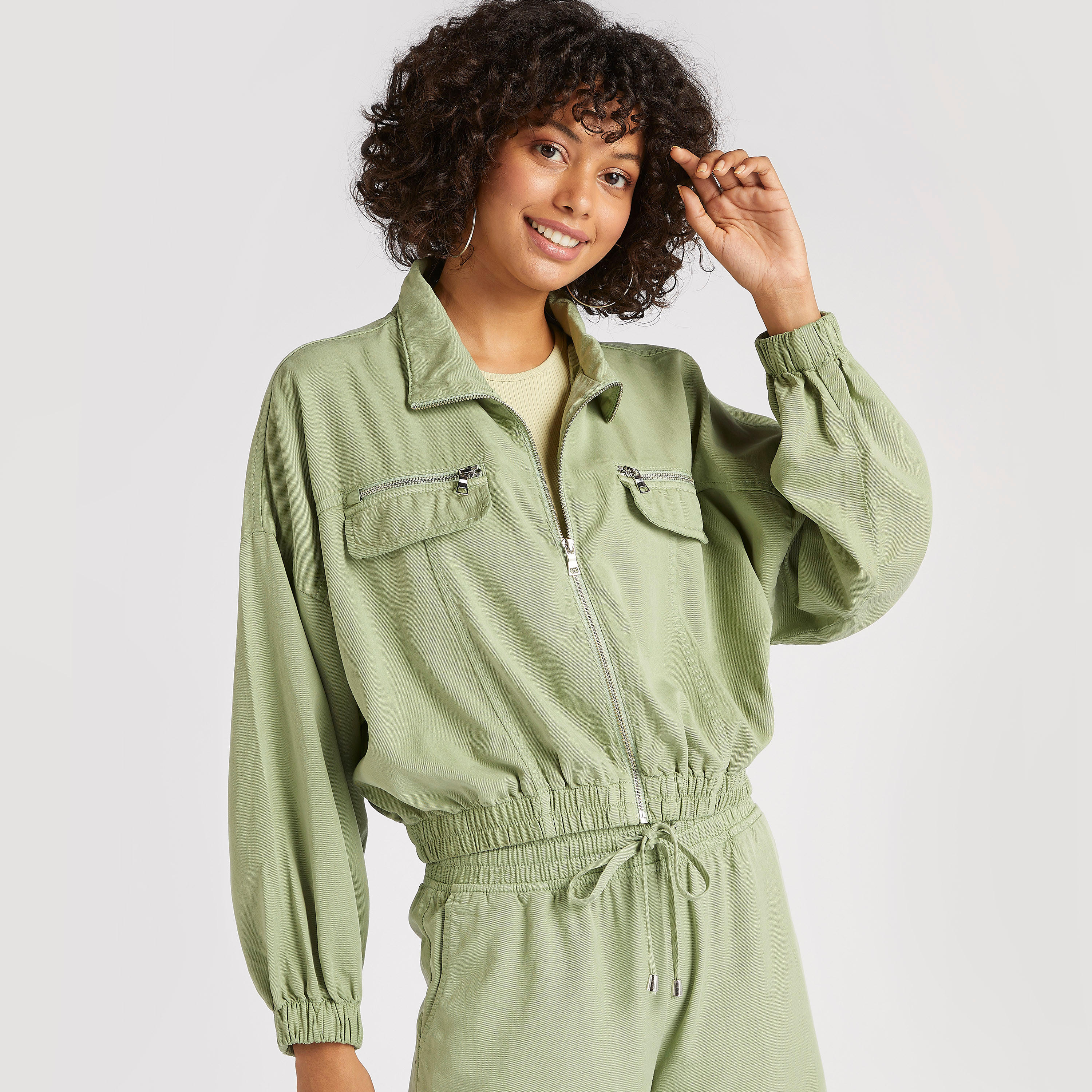 جاكيت دنيم سادة بسحّاب إغلاق وجيوب-women-winterwear-coatsandjackets-jackets-image-6