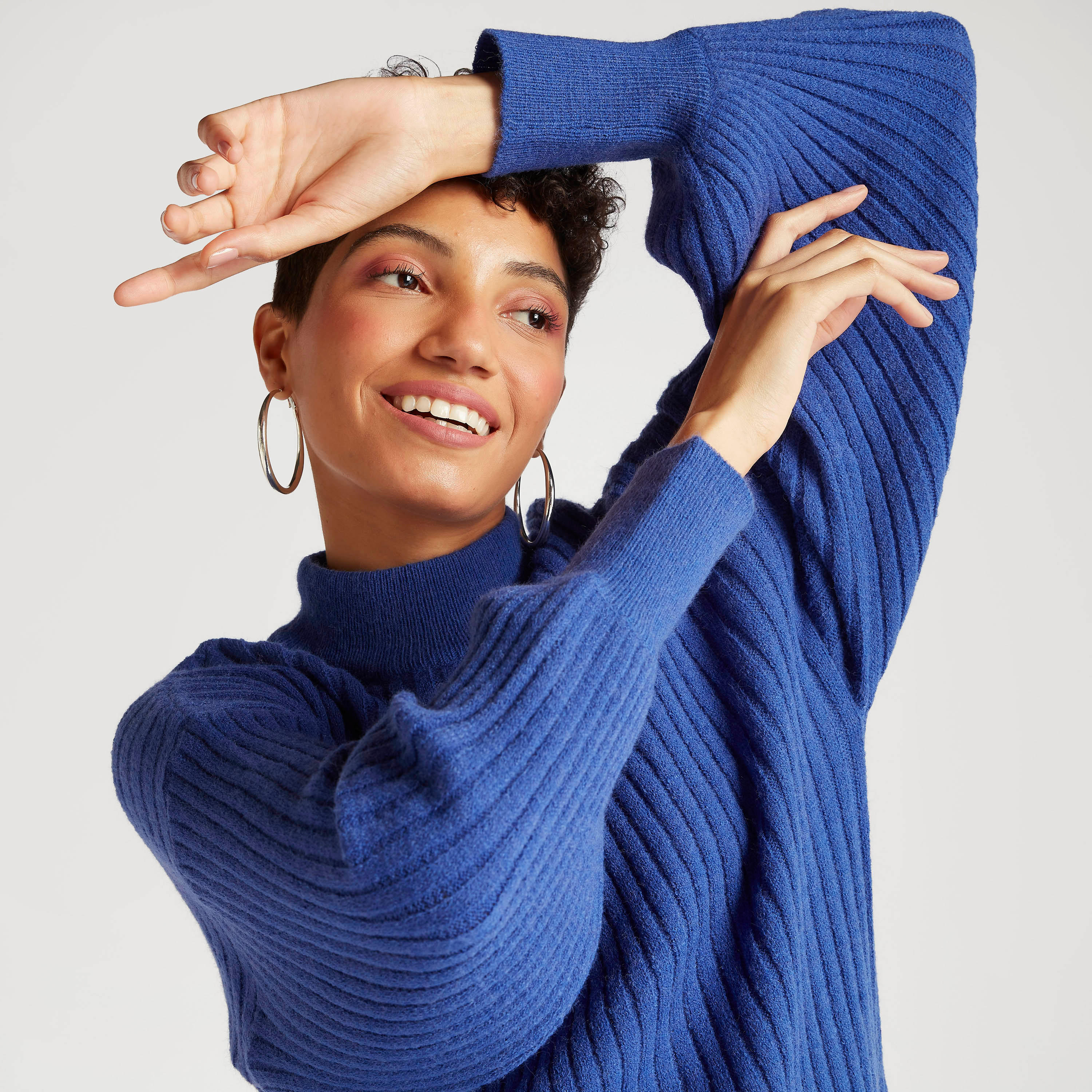 كنزة بارزة الملمس بياقة عالية وأكمام طويلة-women-clothing-cardigansandjumpers-jumpers-image-3