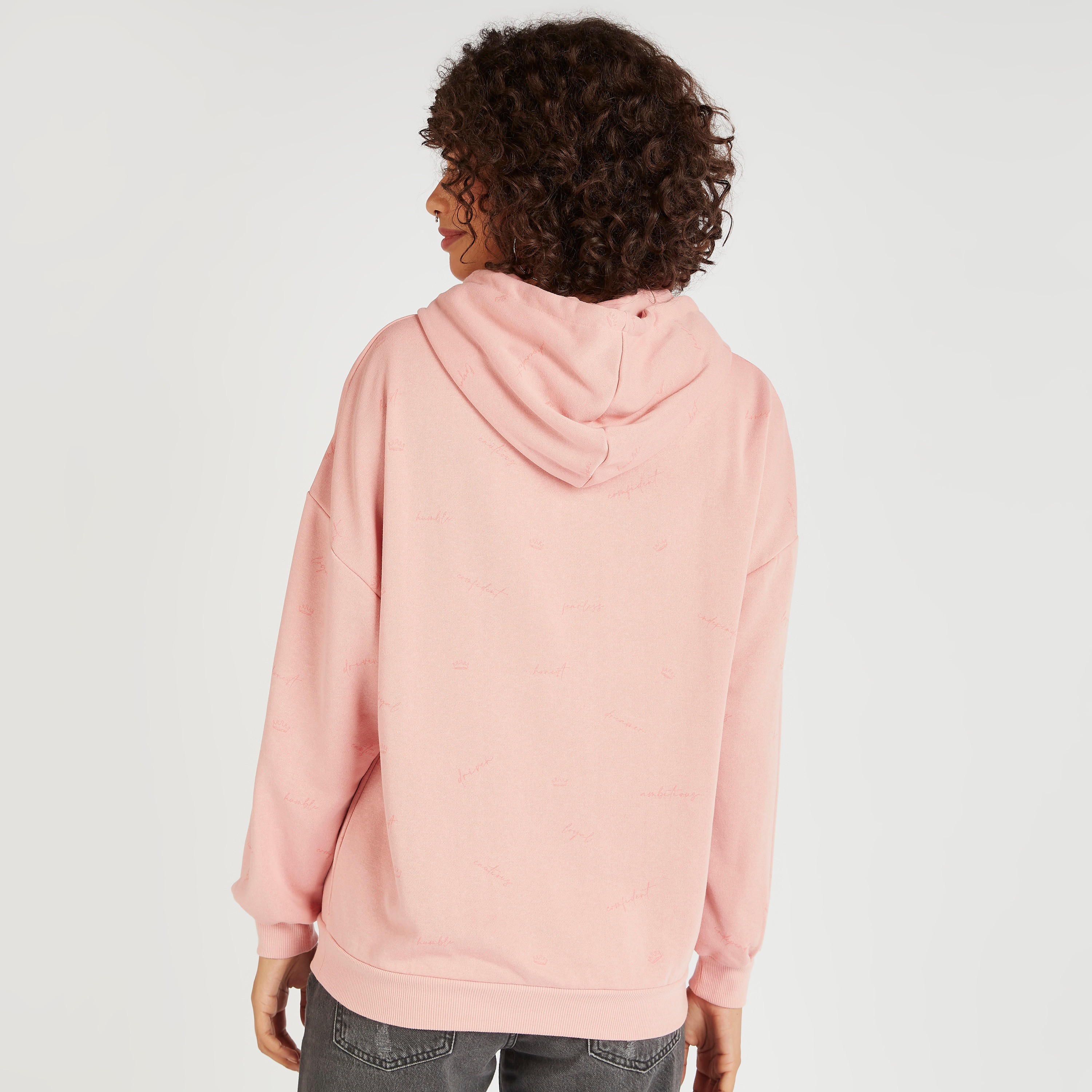 Printed Hooded Sweatshirt with Long Sleeves-women-winterwear-hoodiesandsweatshirts-sweatshirts-image-4
