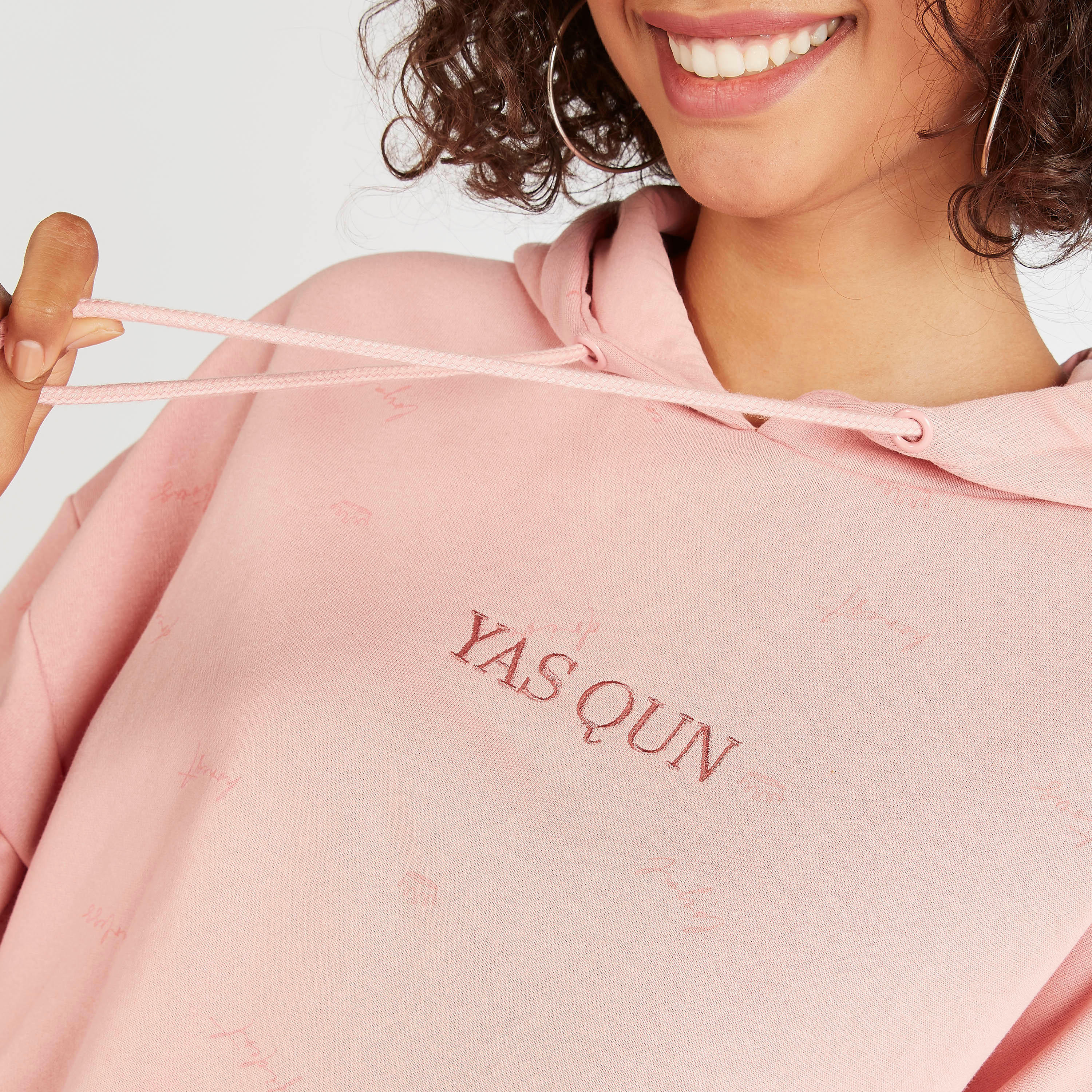 Printed Hooded Sweatshirt with Long Sleeves-women-winterwear-hoodiesandsweatshirts-sweatshirts-image-6
