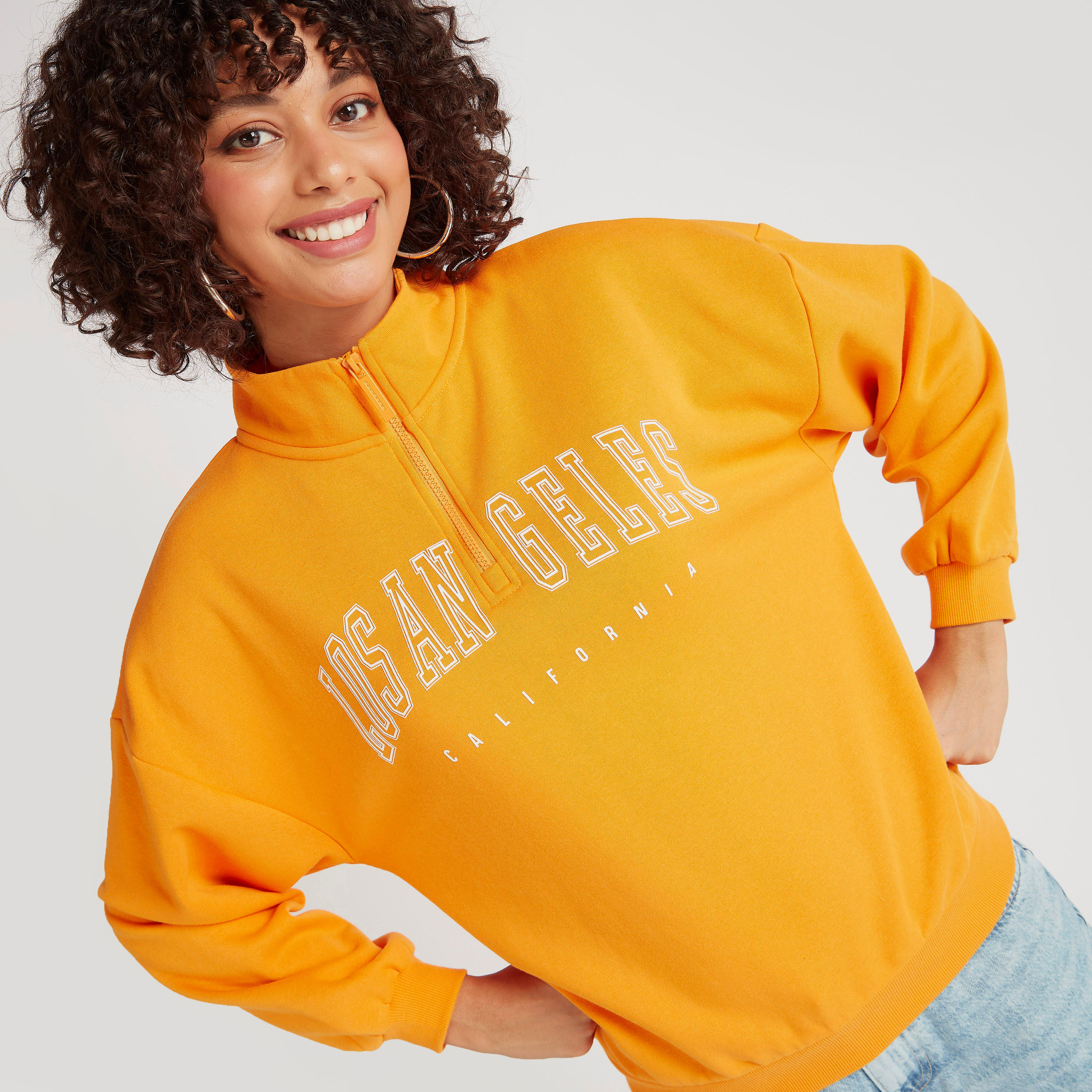 سويت شيرت بطبعات ونصف سحّاب إغلاق-women-winterwear-hoodiesandsweatshirts-sweatshirts-image-5
