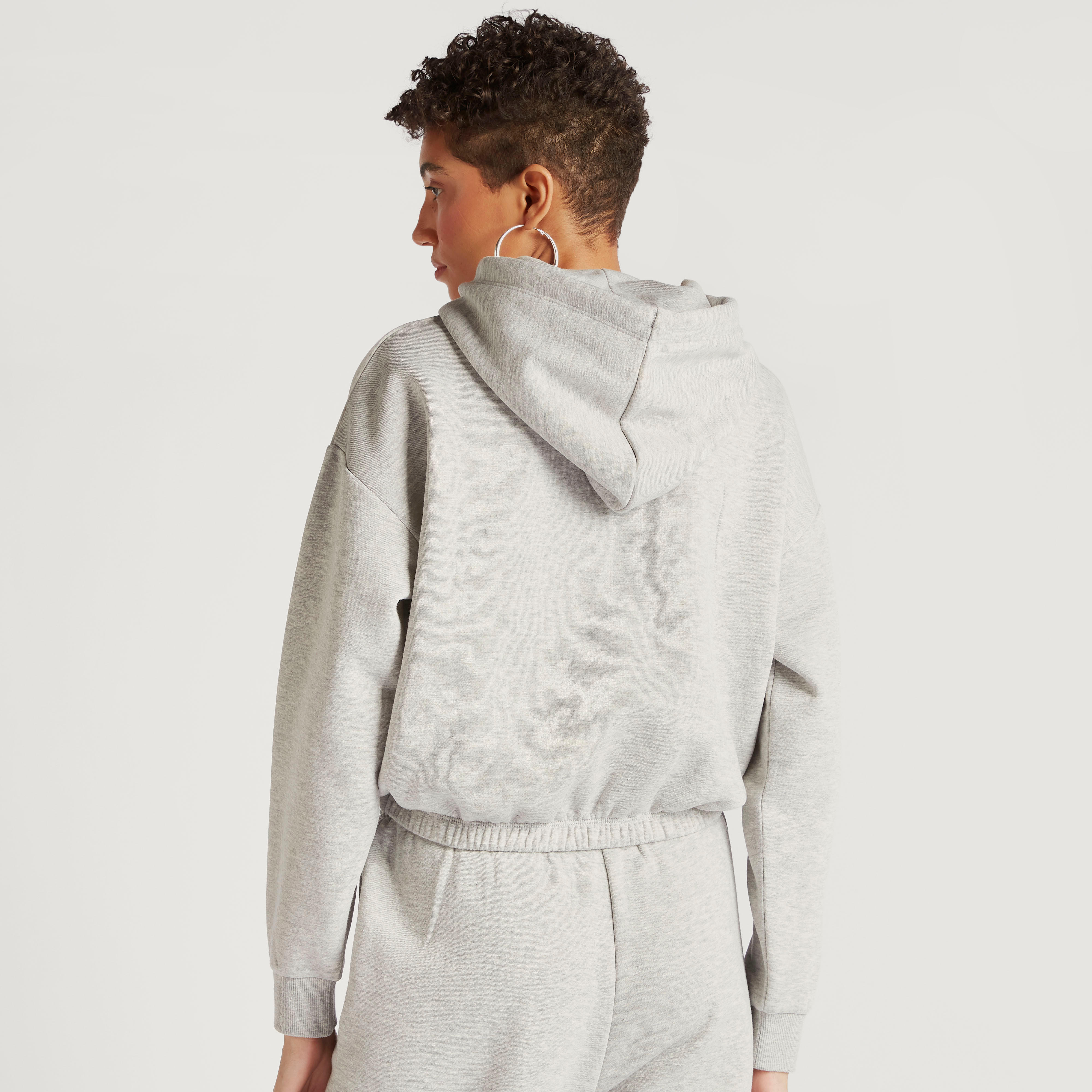 Solid Hooded Sweatshirt with Long Sleeves-women-winterwear-hoodiesandsweatshirts-hoodies-image-4