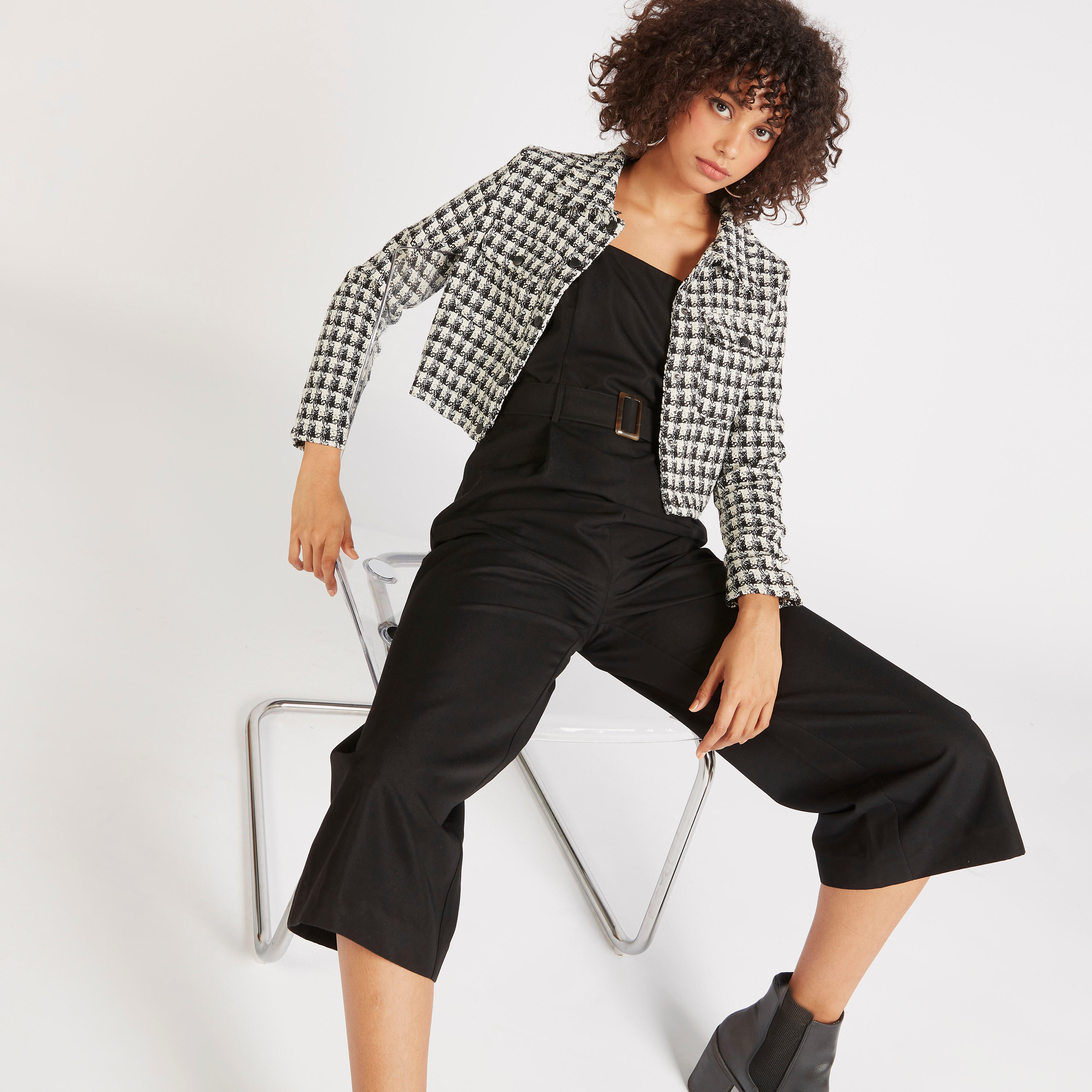 Solid Midi Belted Jumpsuit with Adjustable Straps-women-clothing-jumpsuits-image-2