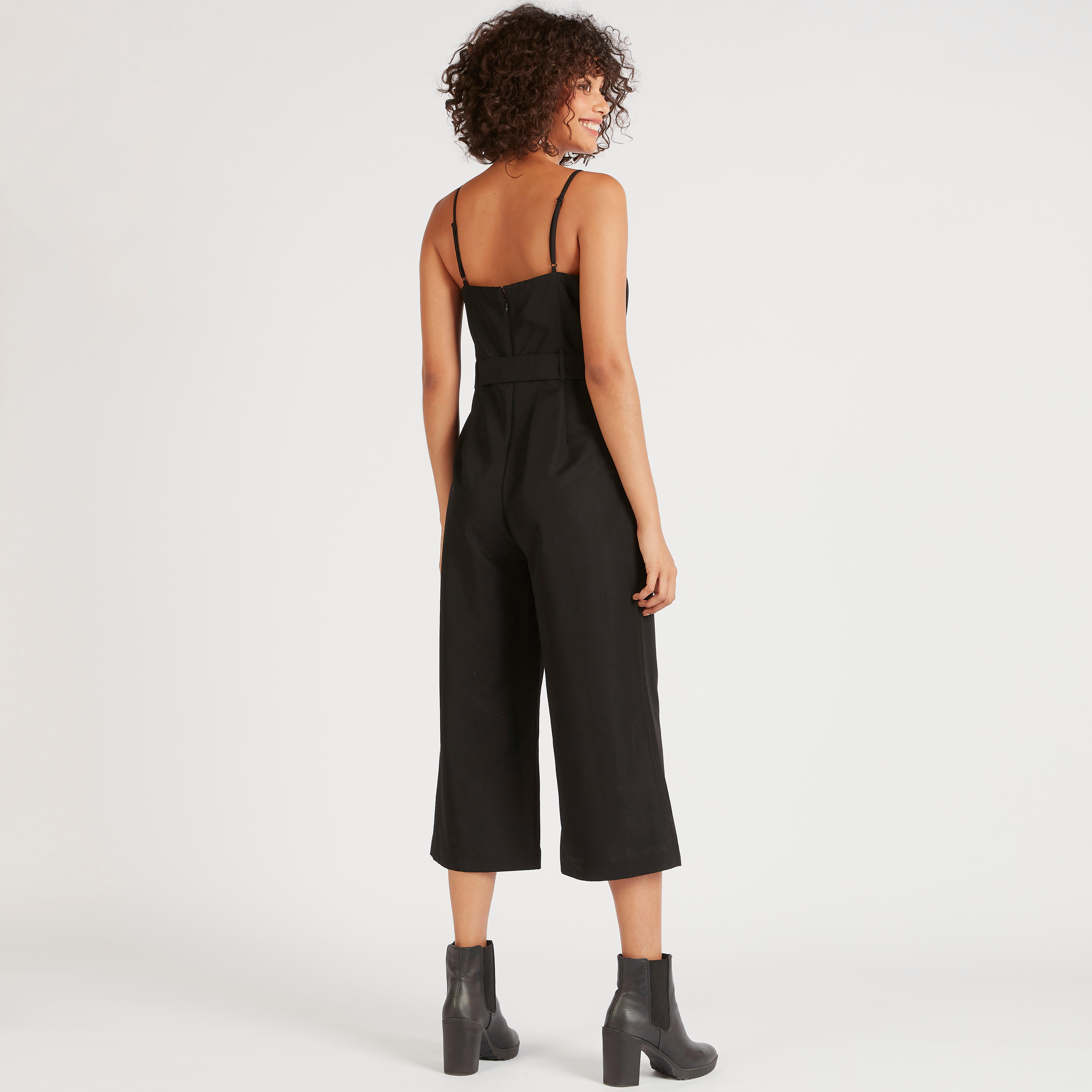 Solid Midi Belted Jumpsuit with Adjustable Straps-women-clothing-jumpsuits-image-4