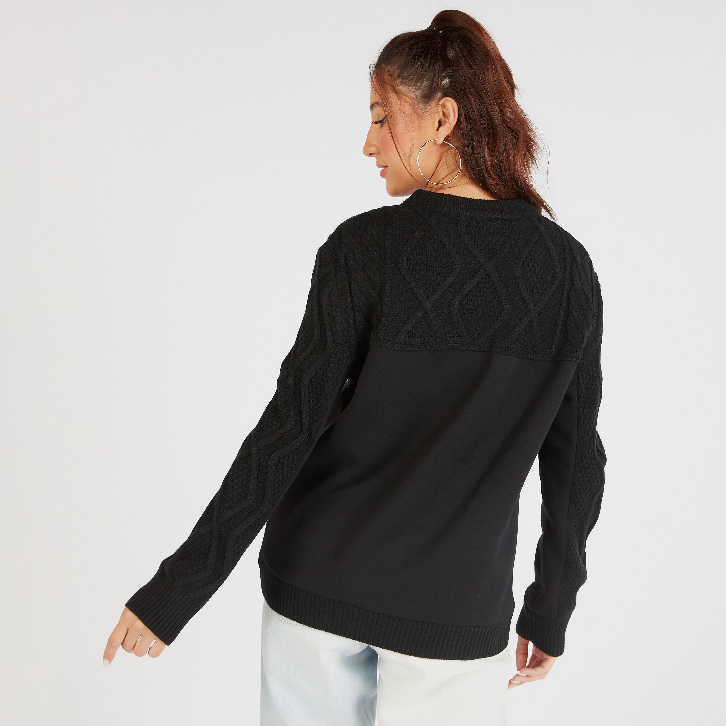 كنزة بياقة ضيقة وأكمام طويلة وطبعات-women-clothing-cardigansandjumpers-jumpers-image-4