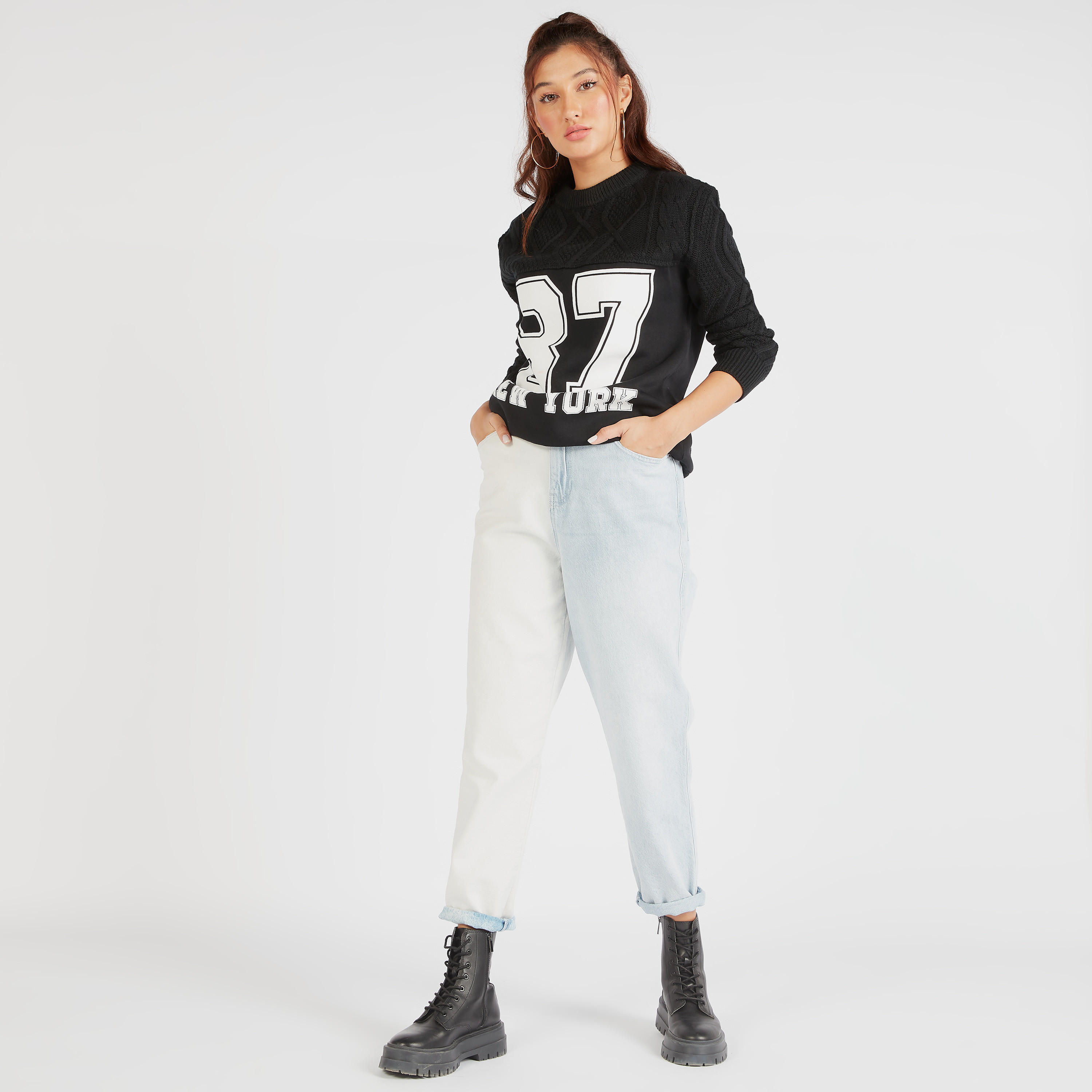كنزة بياقة ضيقة وأكمام طويلة وطبعات-women-clothing-cardigansandjumpers-jumpers-image-6
