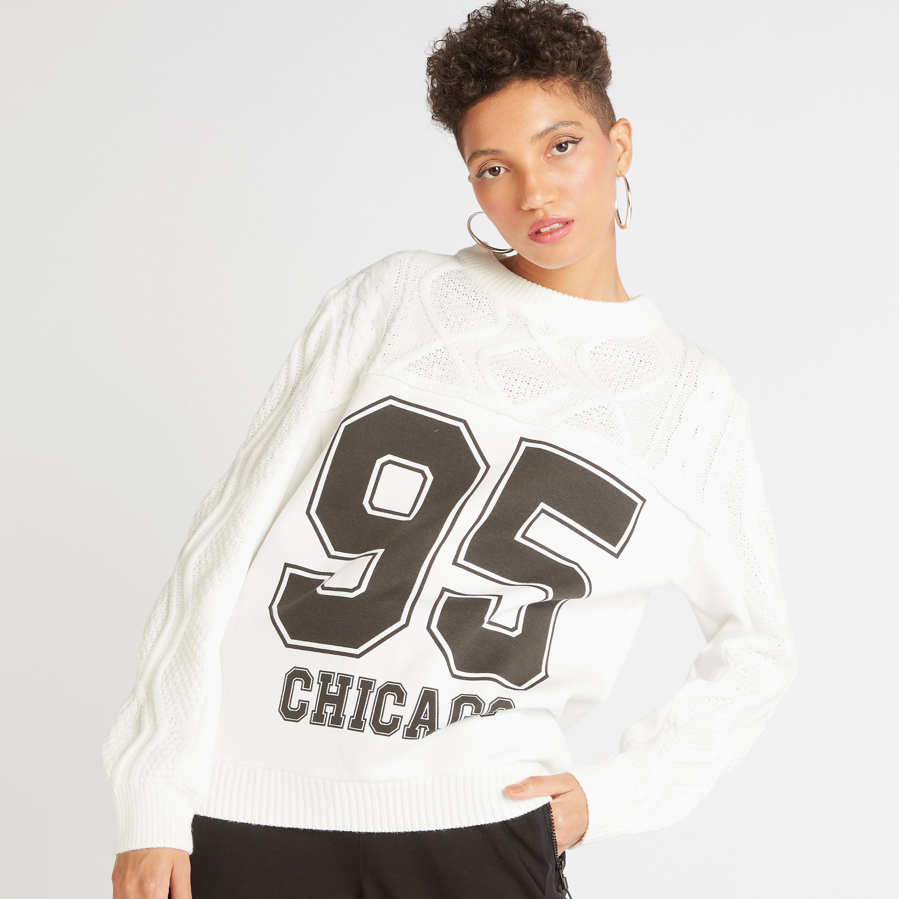 كنزة بشرائط وياقة ضيّقة وأكمام طويلة-women-clothing-cardigansandjumpers-jumpers-image-2