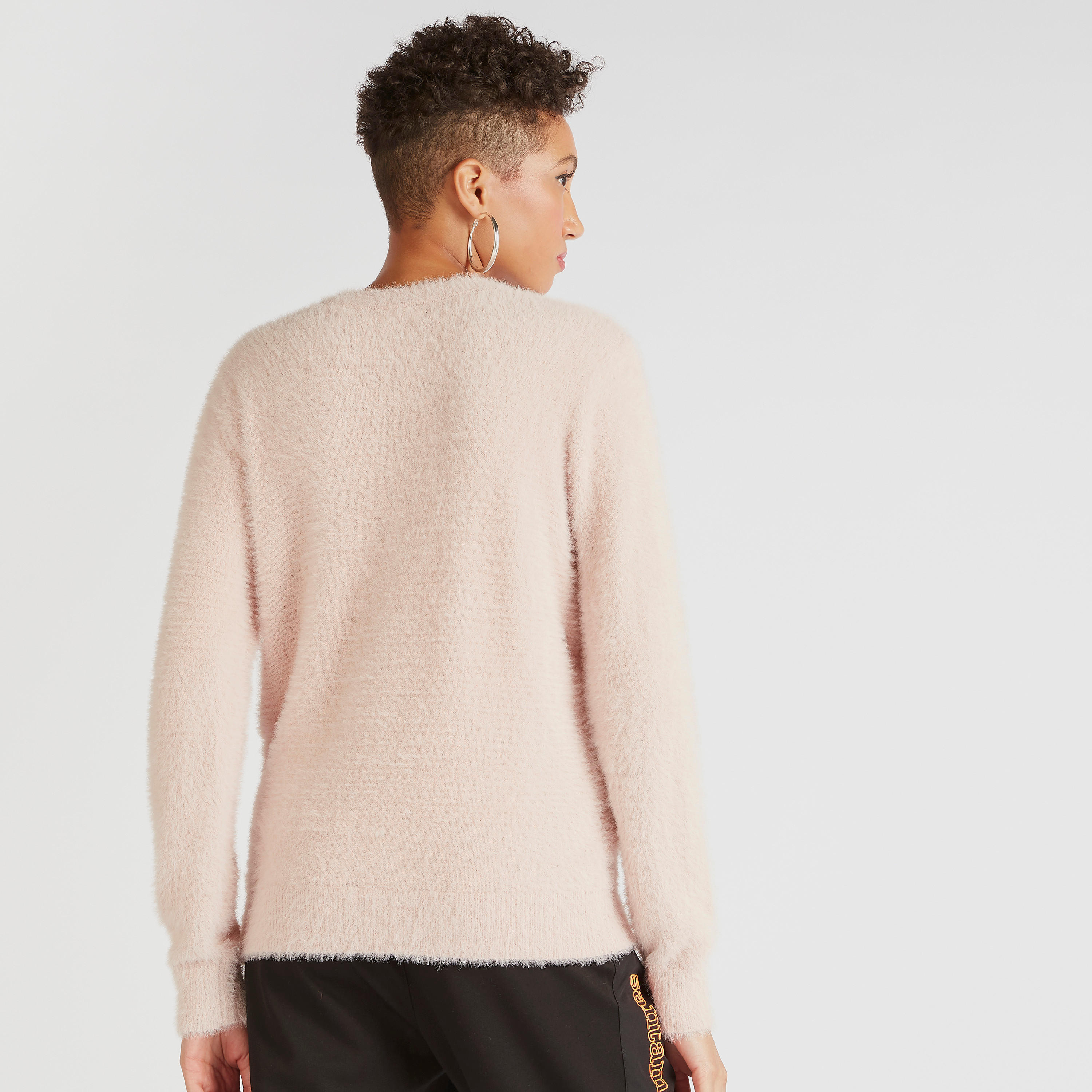 كنزة بارزة الملمس بياقة ضيقة وأكمام طويلة-women-clothing-cardigansandjumpers-jumpers-image-3