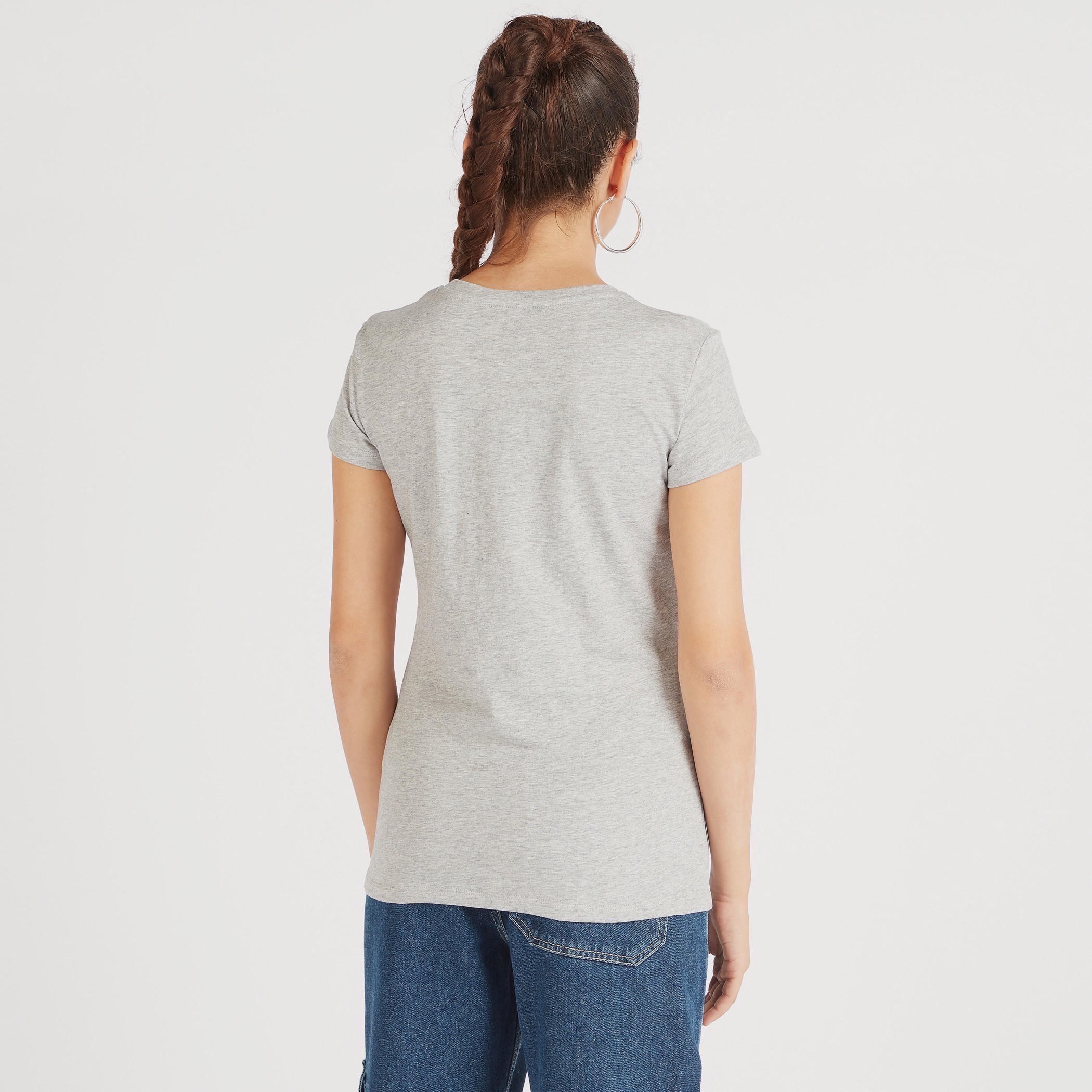 تيشيرت بياقة ضيّقة وأكمام كاب وطبعات-women-clothing-tshirts-image-4