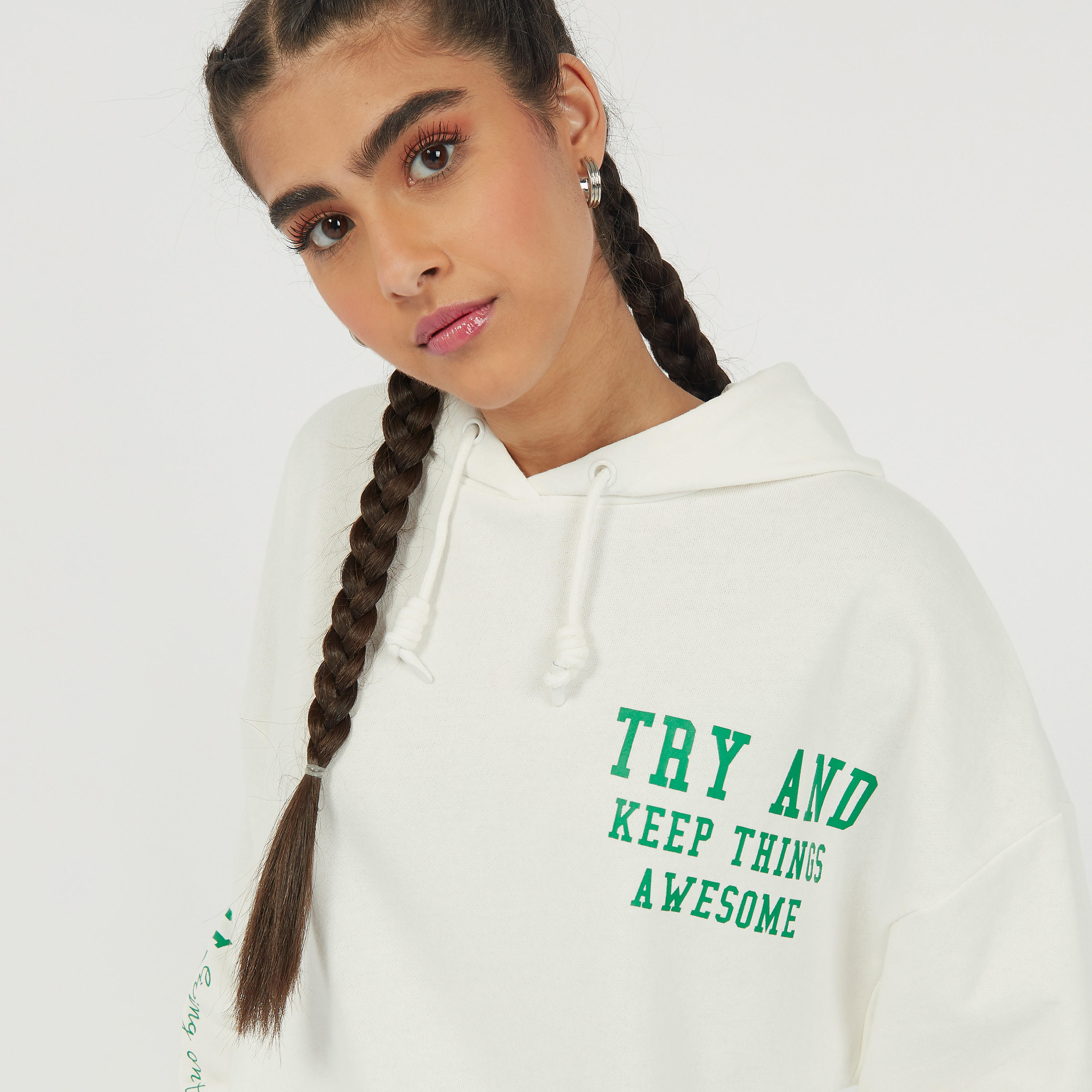 سويت شيرت بأكمام طويلة وقبّعة وطبعات-women-clothing-hoodiesandsweatshirts-hoodies-image-3