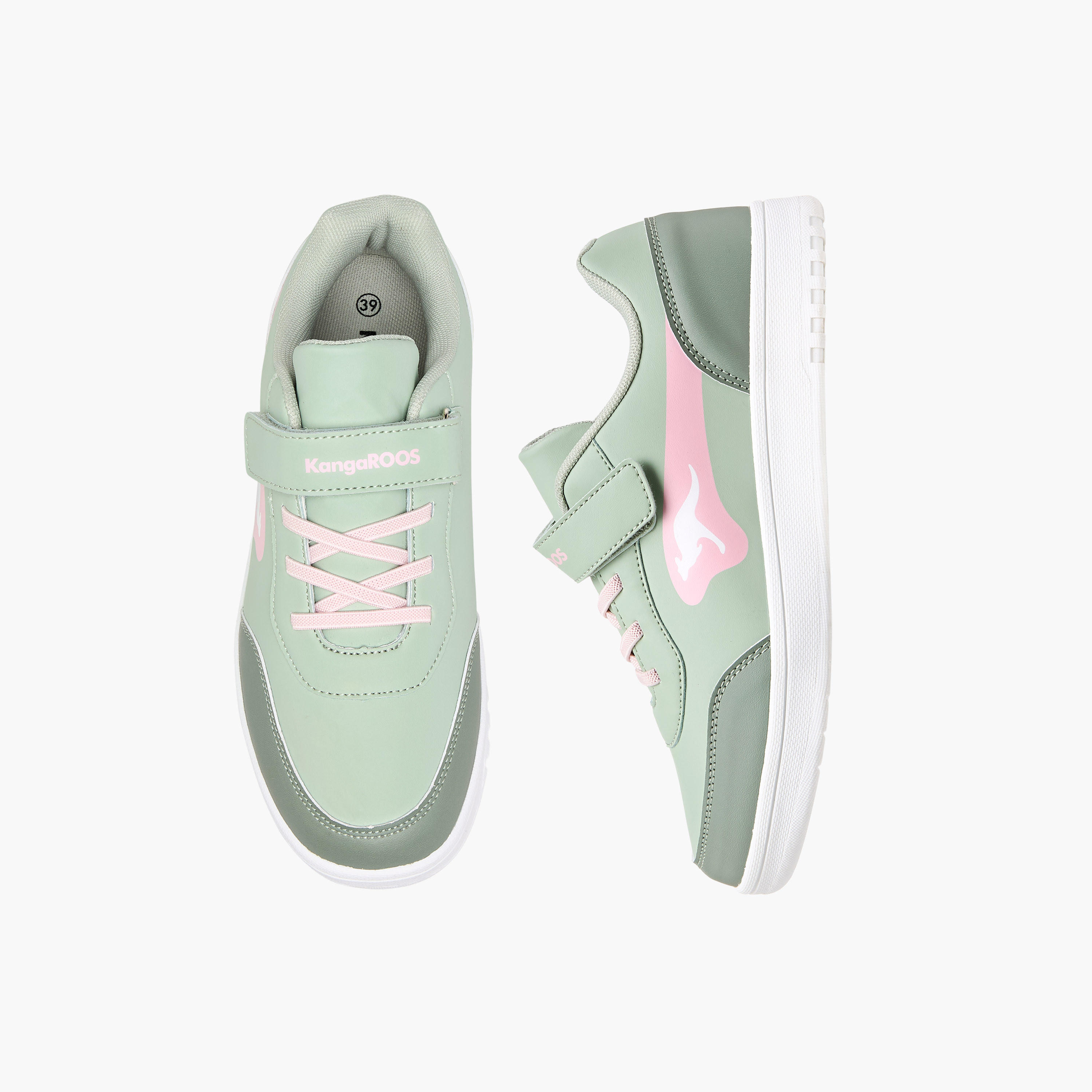 حذاء سنيكرز بشريط إغلاق لاصق للنساء من كانغاروز-women-shoes-sneakers-image-1