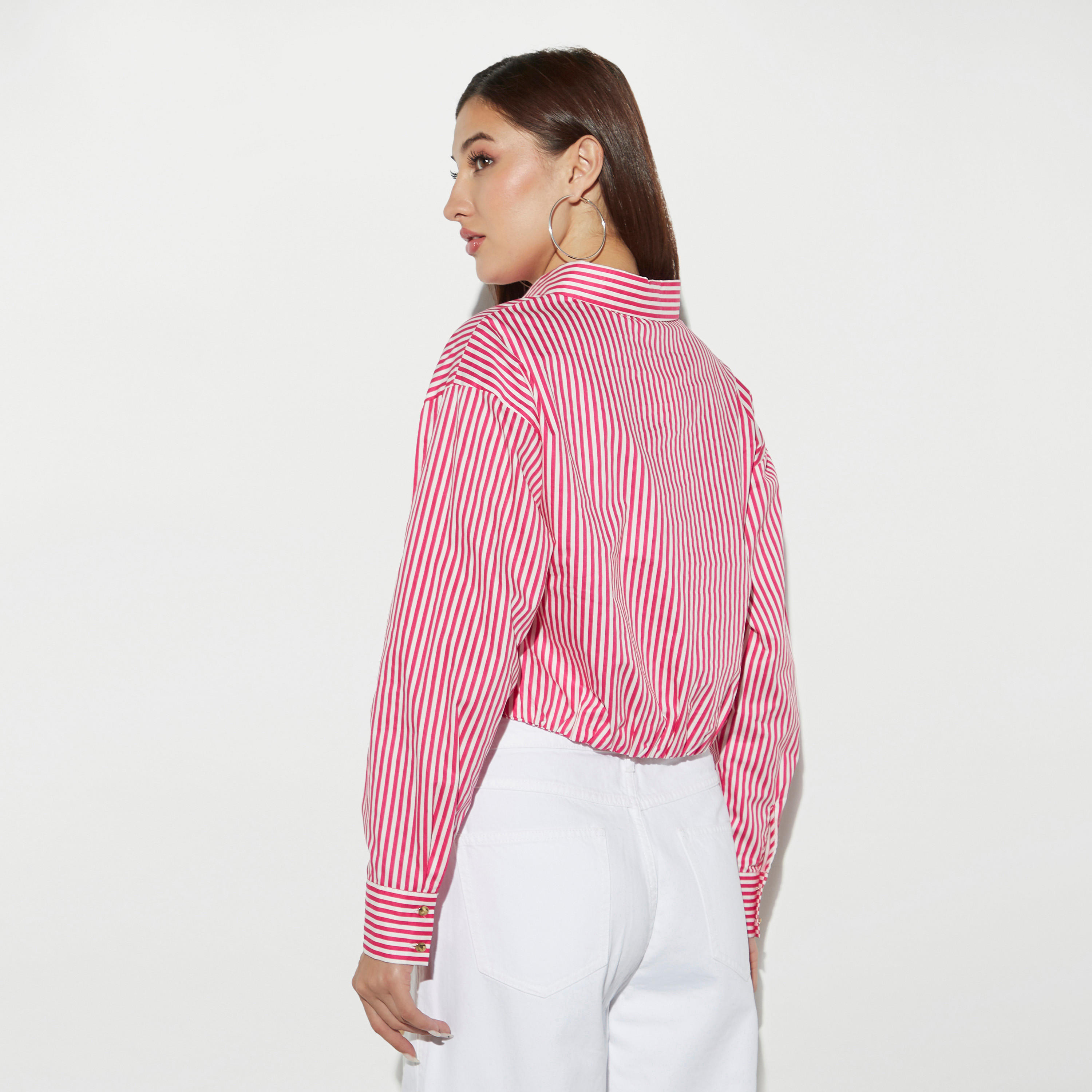 قميص مقلّم بأكتاف منسدلة-women-clothing-shirtsandblouses-shirts-image-2