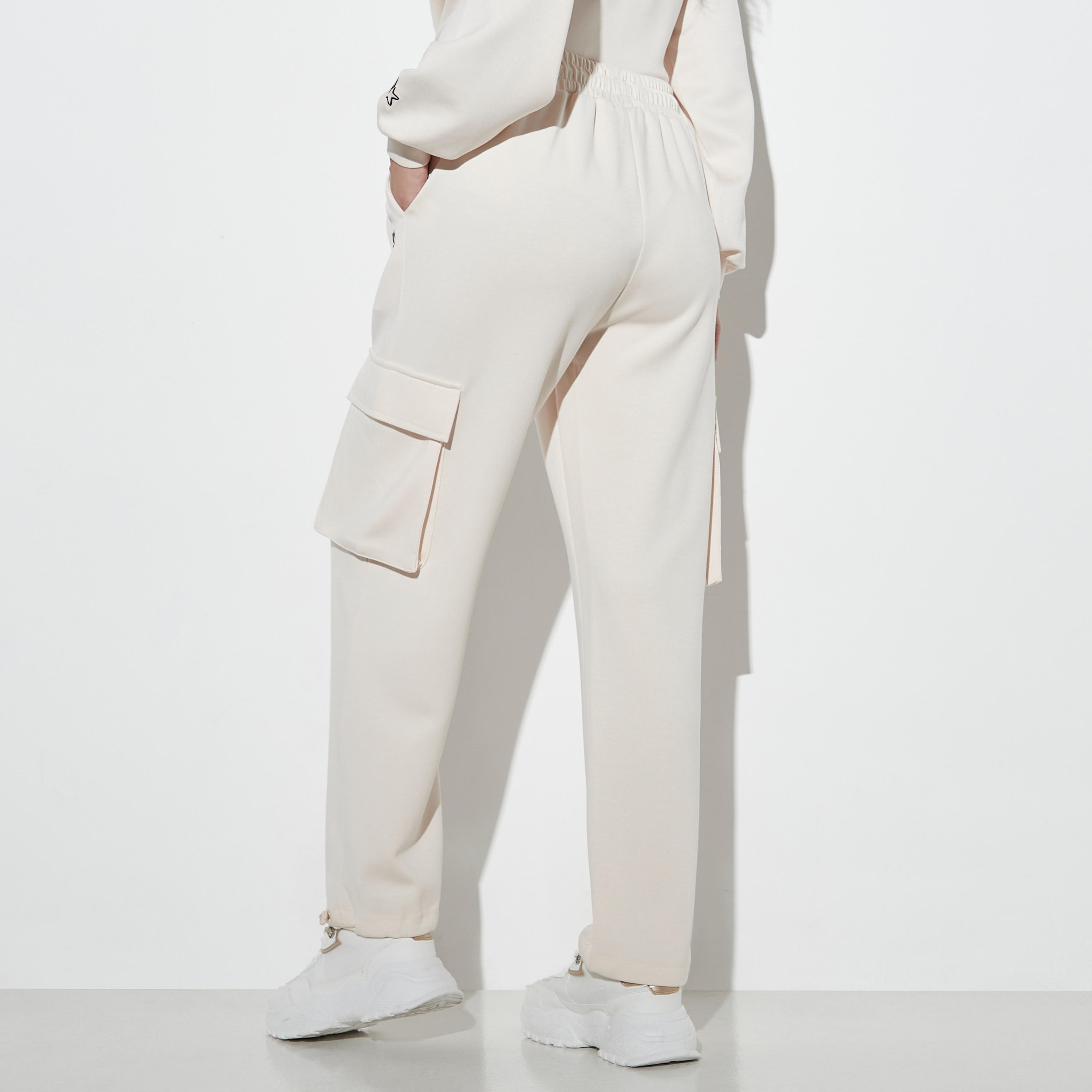 Embroidered Cargo Joggers with Drawstring Closure and Pockets-women-clothing-bottoms-joggers-image-3