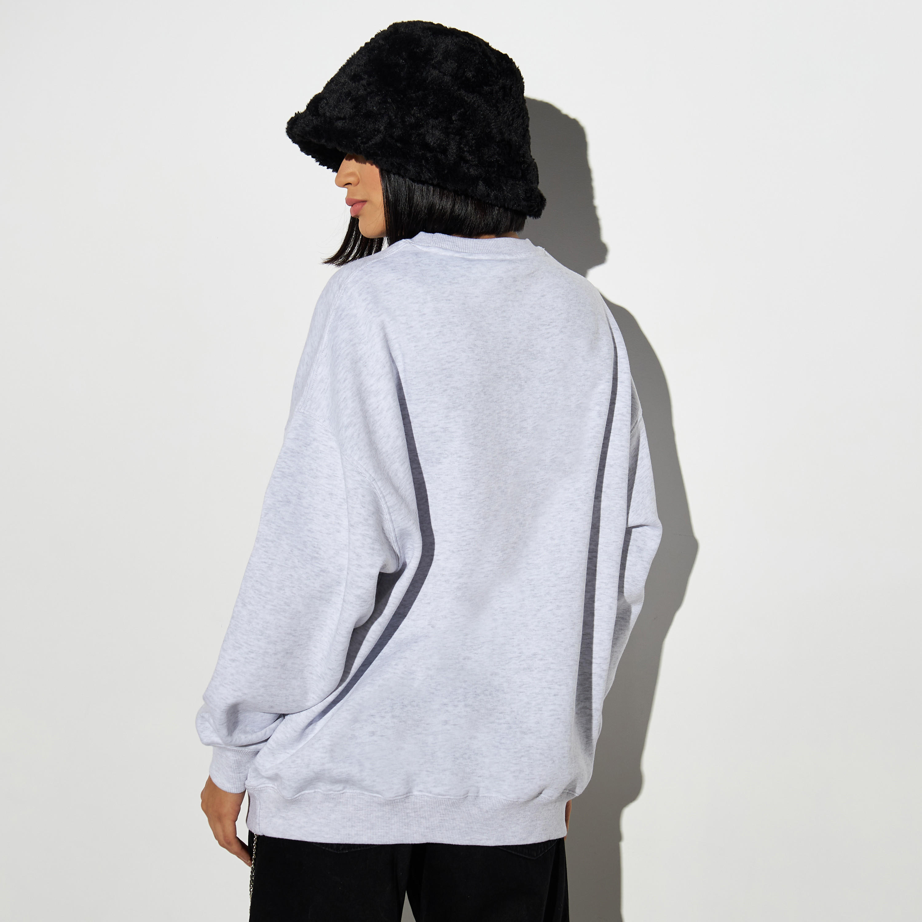 Graphic Print Sweatshirt with Long Sleeves-women-winterwear-hoodiesandsweatshirts-sweatshirts-image-3