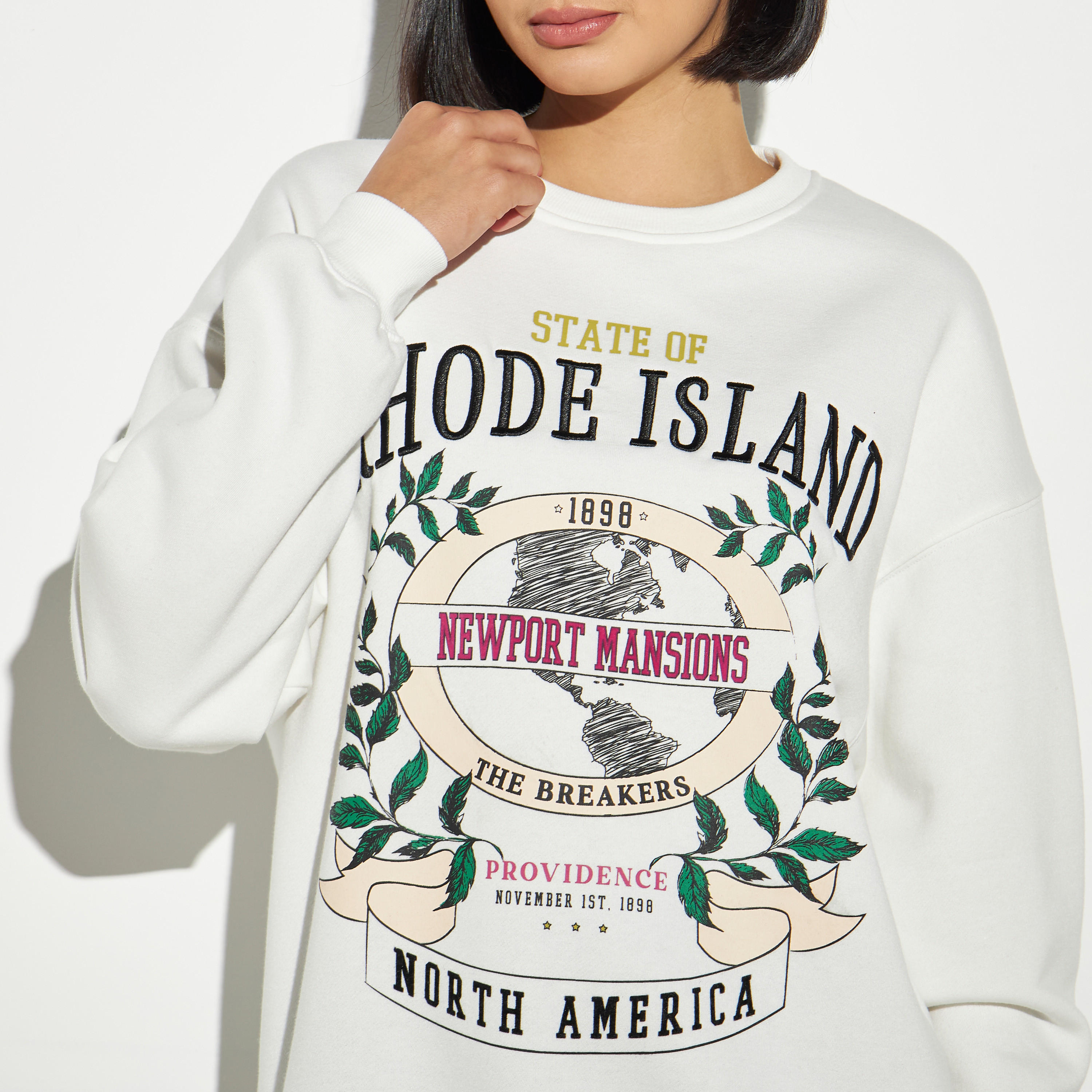 Typographic Print Sweatshirt-women-winterwear-hoodiesandsweatshirts-sweatshirts-image-4