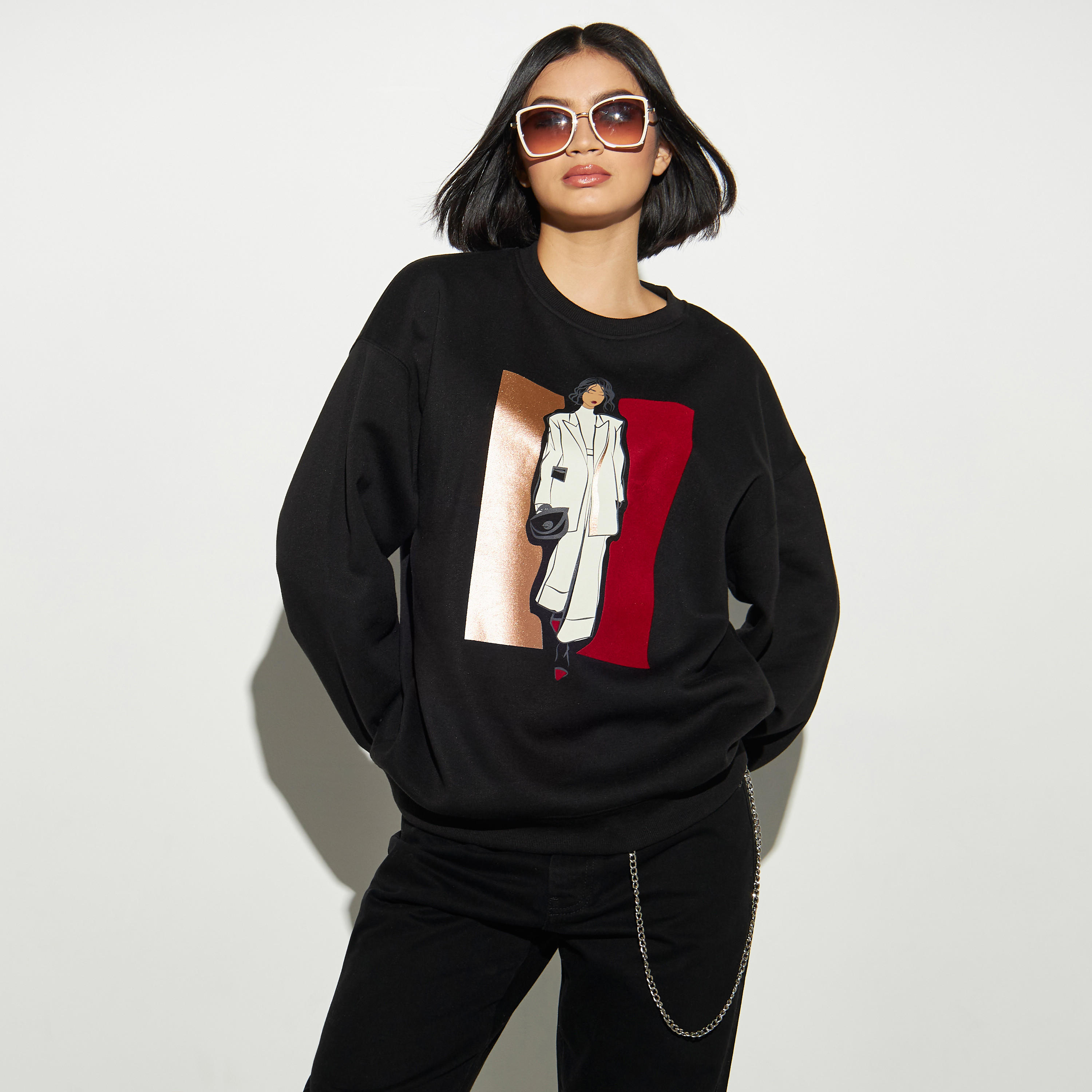 سويت شيرت بطبعات-women-winterwear-hoodiesandsweatshirts-sweatshirts-image-1