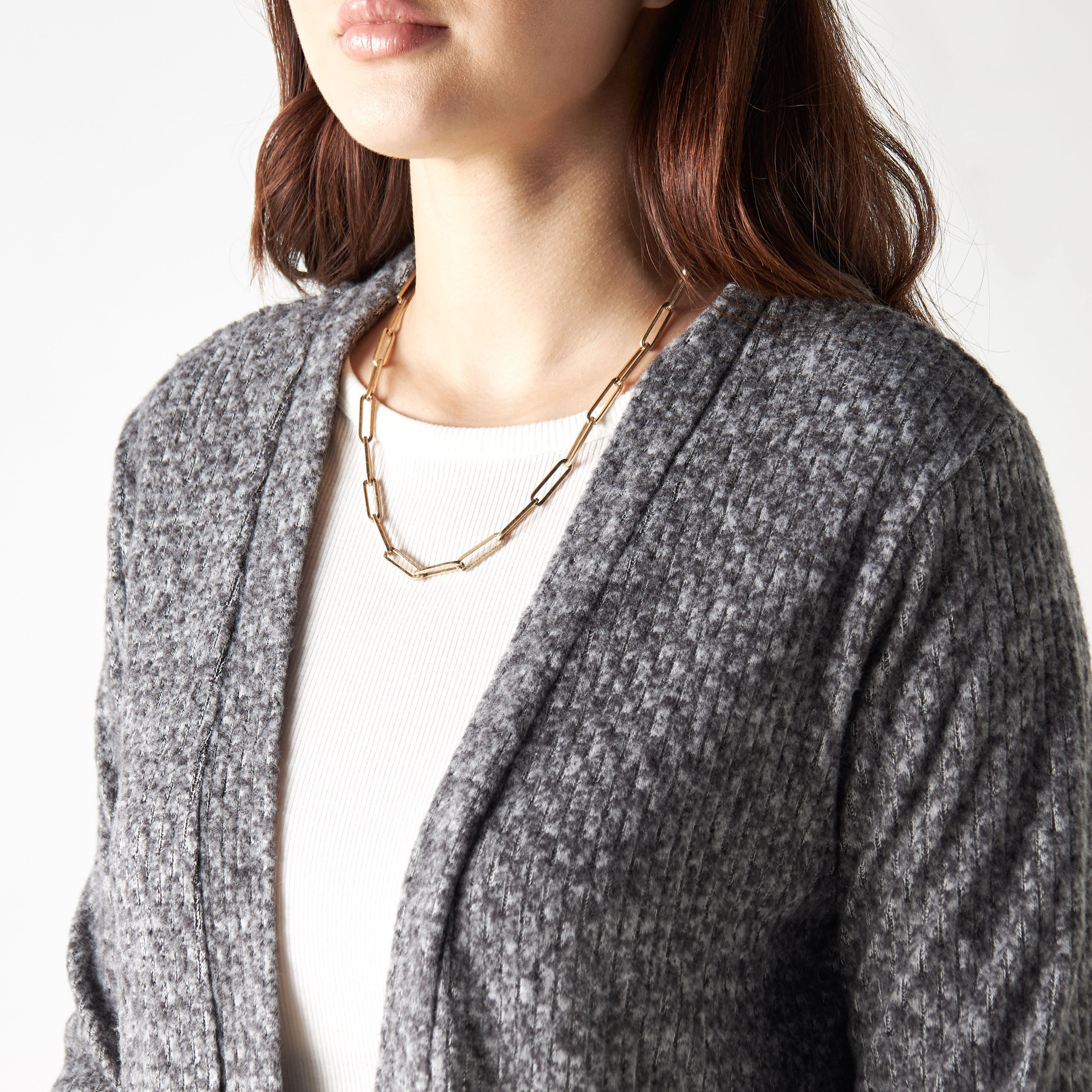 سترة طويلة مضلعة بمقدمة مفتوحة-women-winterwear-cardigansandjumpers-cardigans-image-4