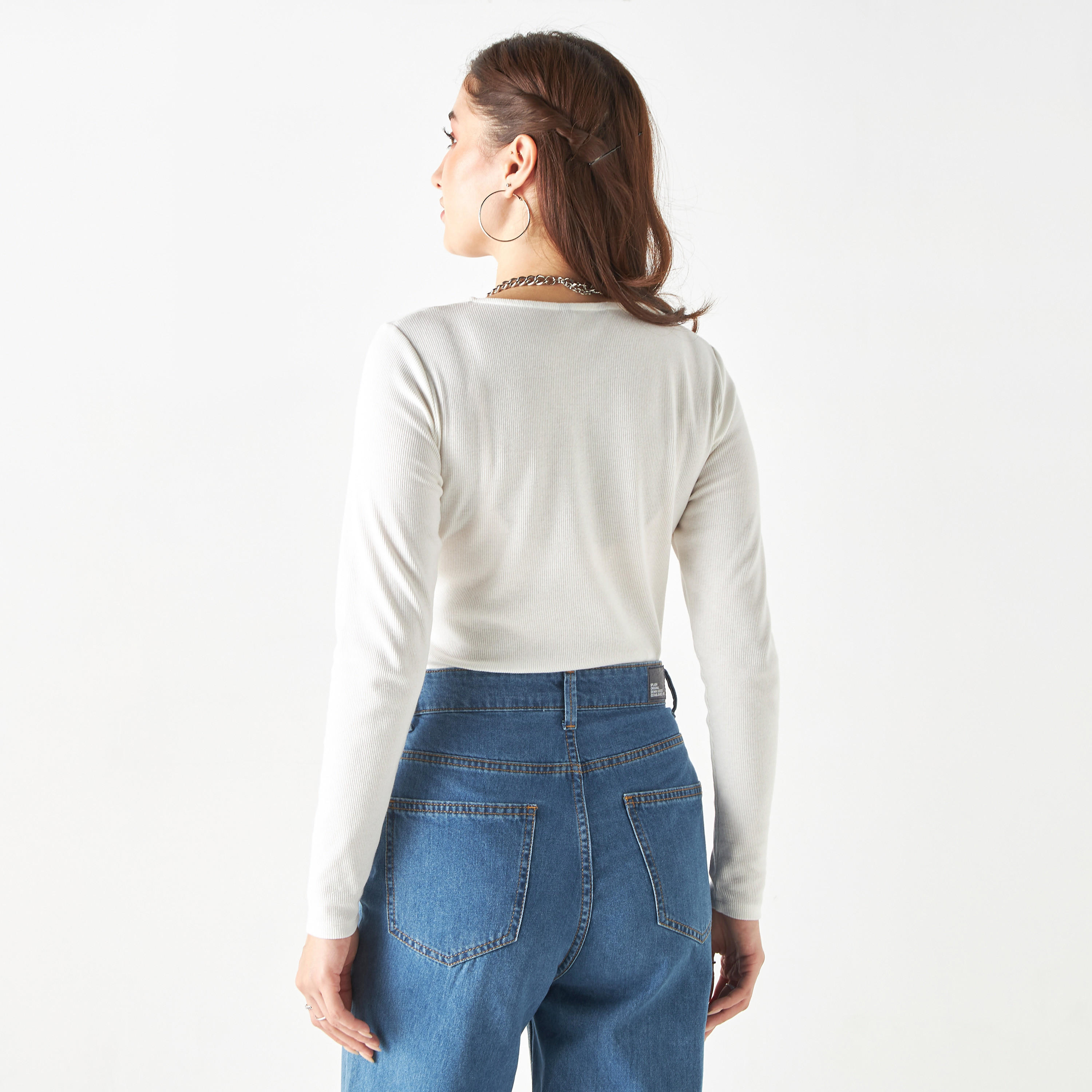 بودي سوت بياقة مربعة وأكمام طويلة-women-clothing-tshirts-image-3