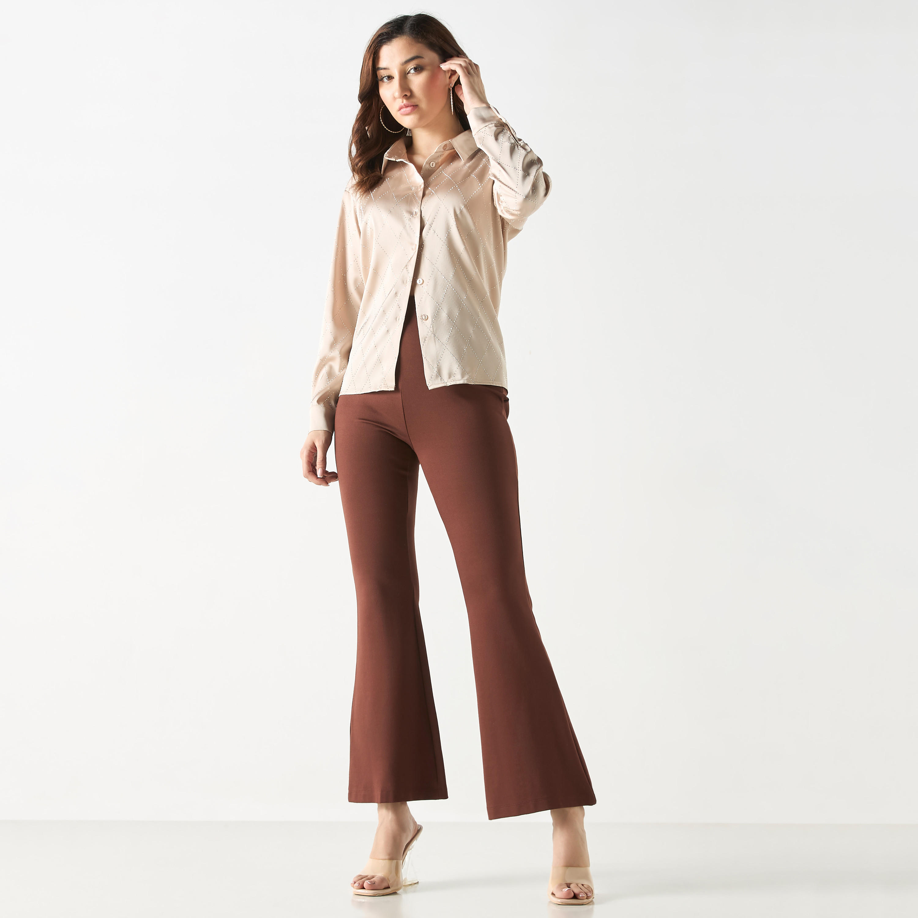 Embellished Button-Up Shirt with Long Sleeves-women-clothing-shirtsandblouses-shirts-image-3