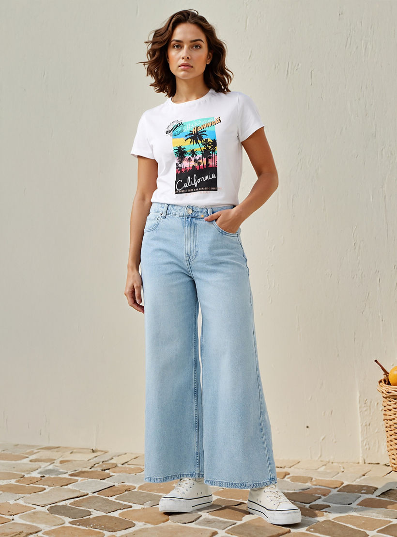 Graphic Print T-shirt-women-clothing-tshirts-image-2
