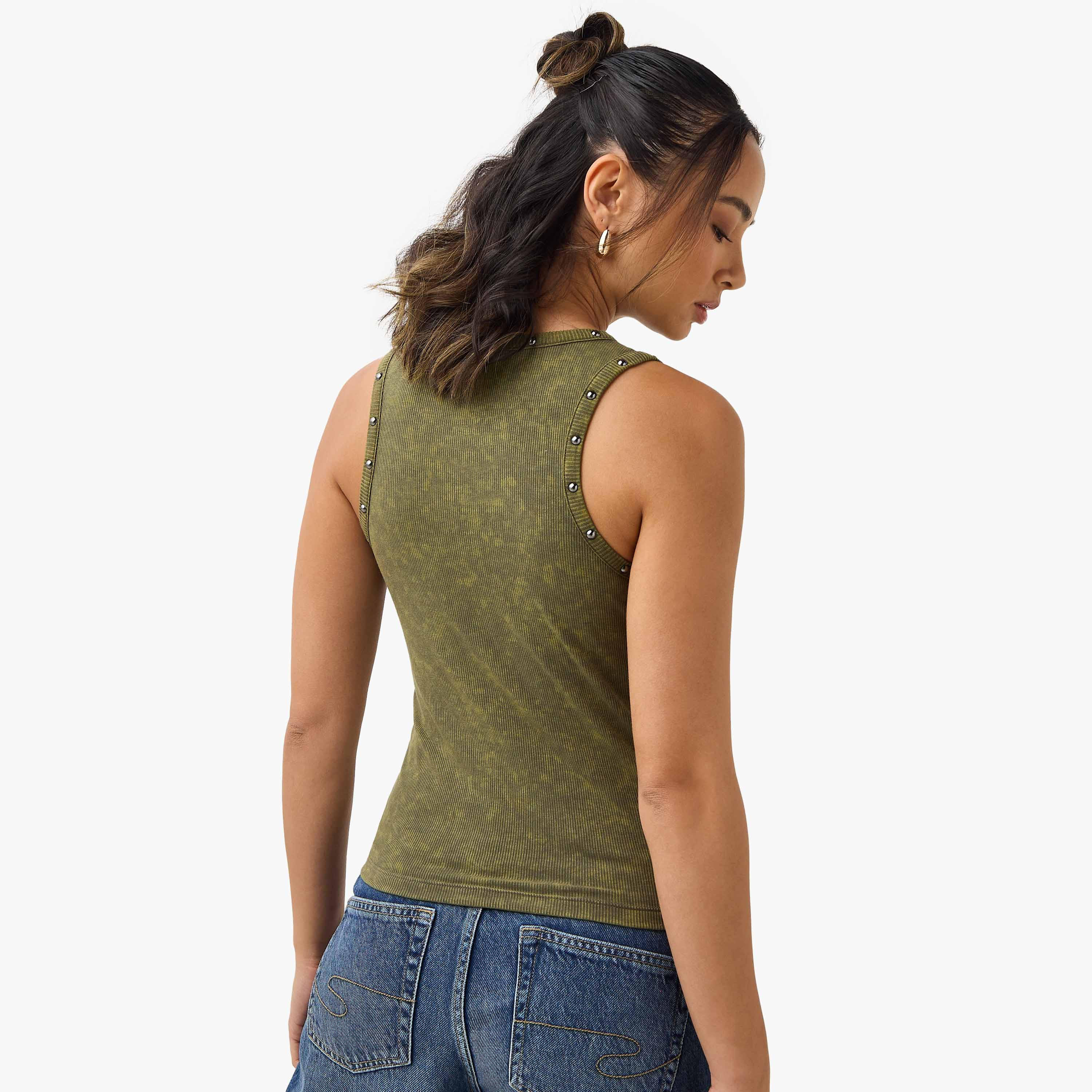 Embellished Sleeveless T-shirt-women-clothing-tshirts-image-3
