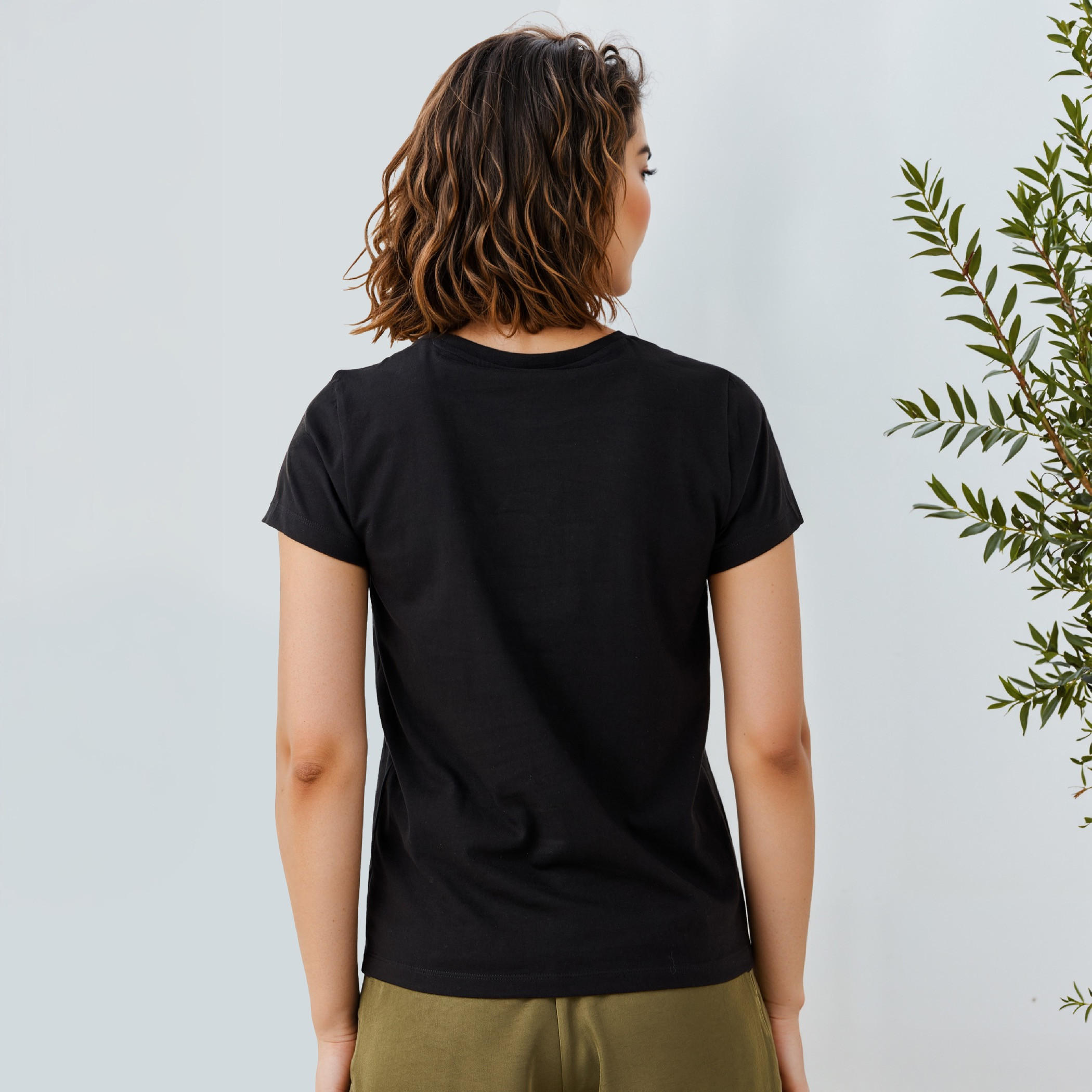 Embellished T-shirt with Crew Neck-women-clothing-tshirts-image-3