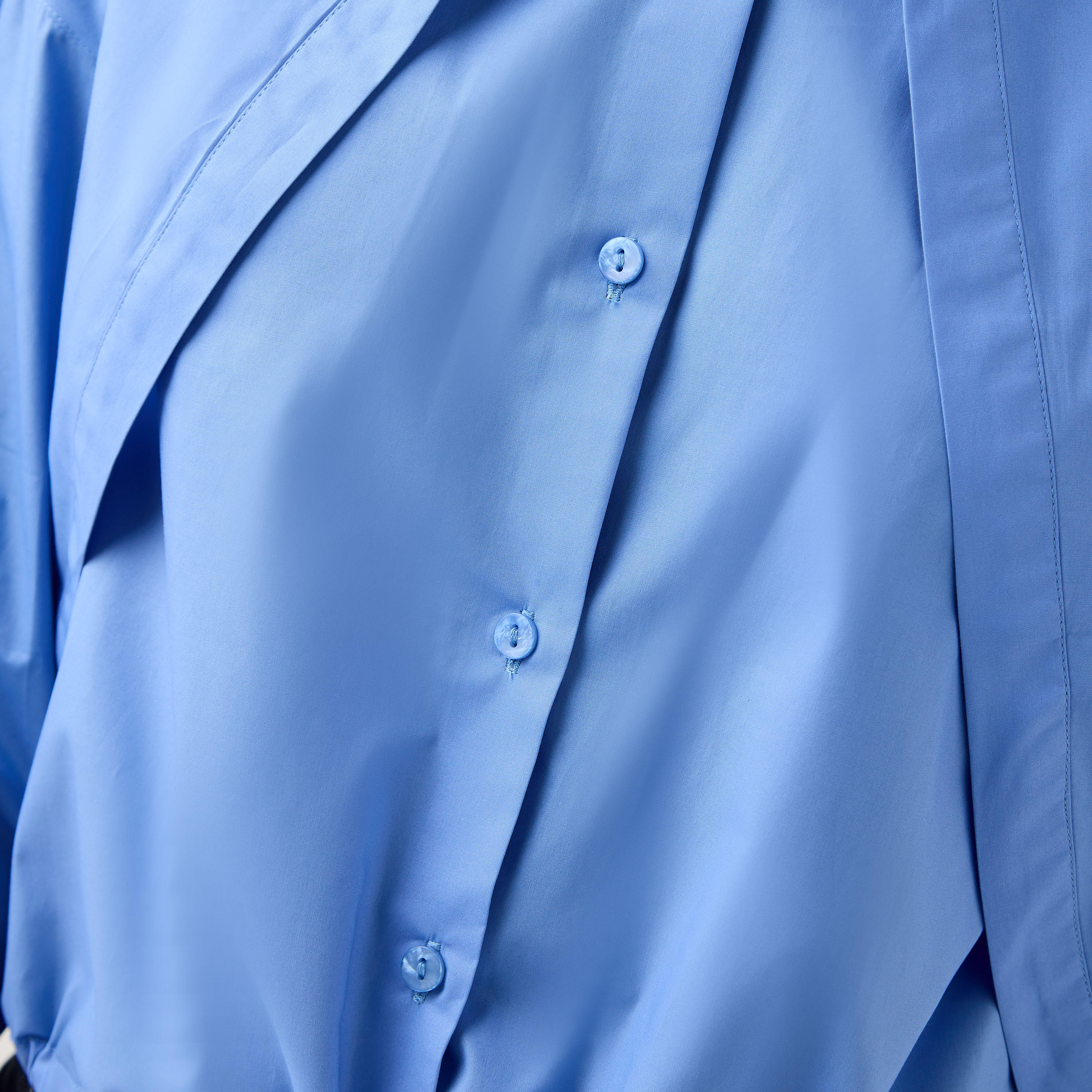 Layered Cotton Shirt with Tie-Ups-women-clothing-shirtsandblouses-shirts-image-6