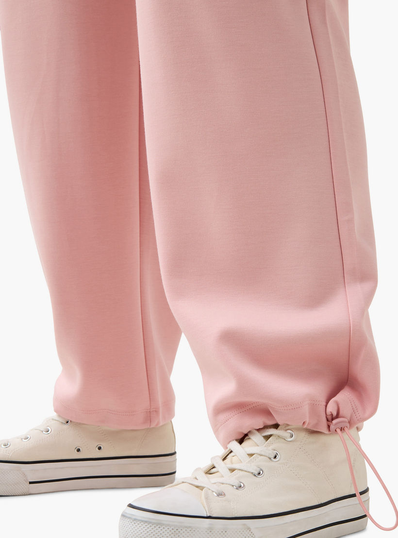 Starter Cargo Joggers with Drawstring Closure and Pocket Detail-women-clothing-bottoms-joggers-image-5