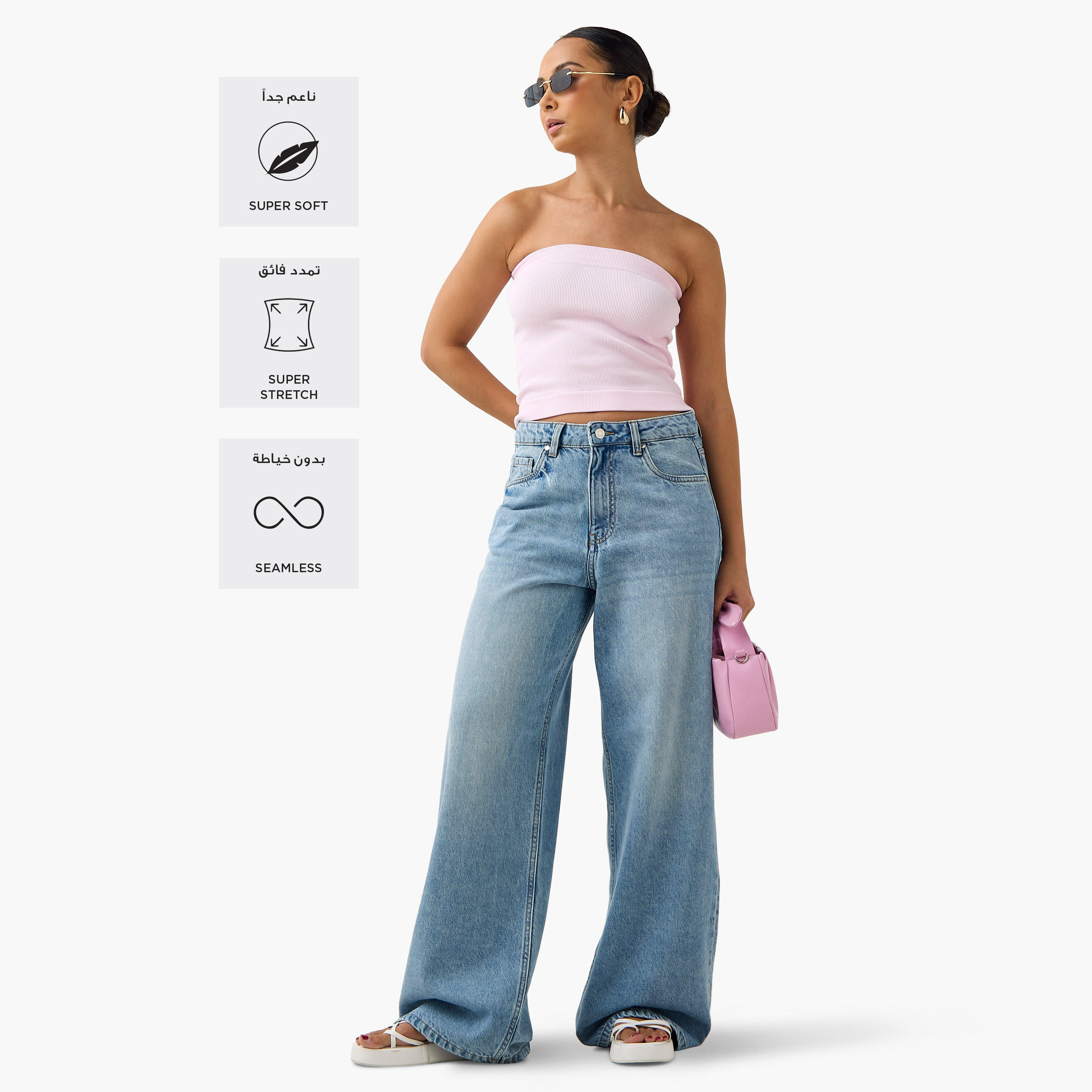 Ribbed Tube Top-women-clothing-tshirts-image-2