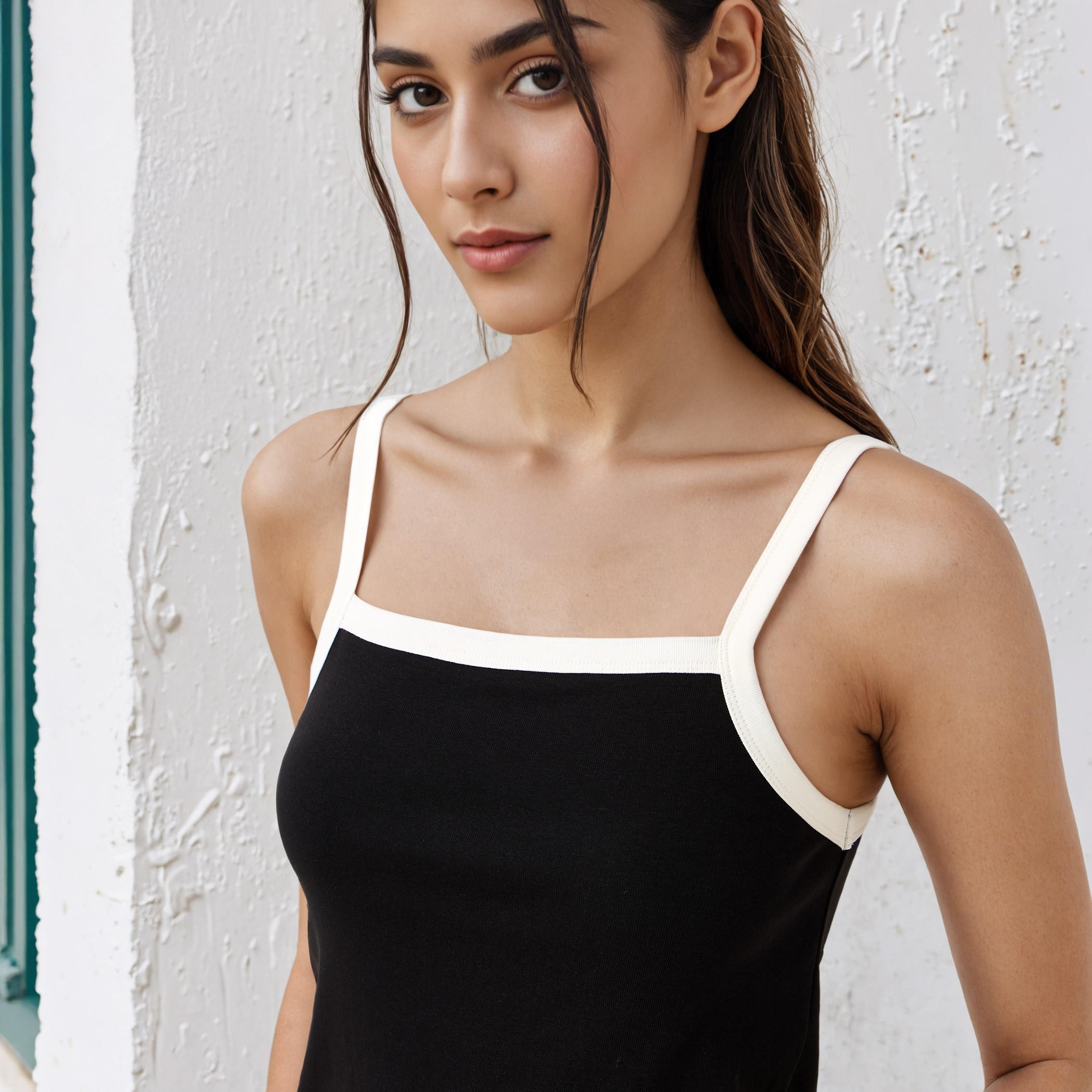 Starter Logo Detail Tank Top-women-clothing-tshirts-image-4
