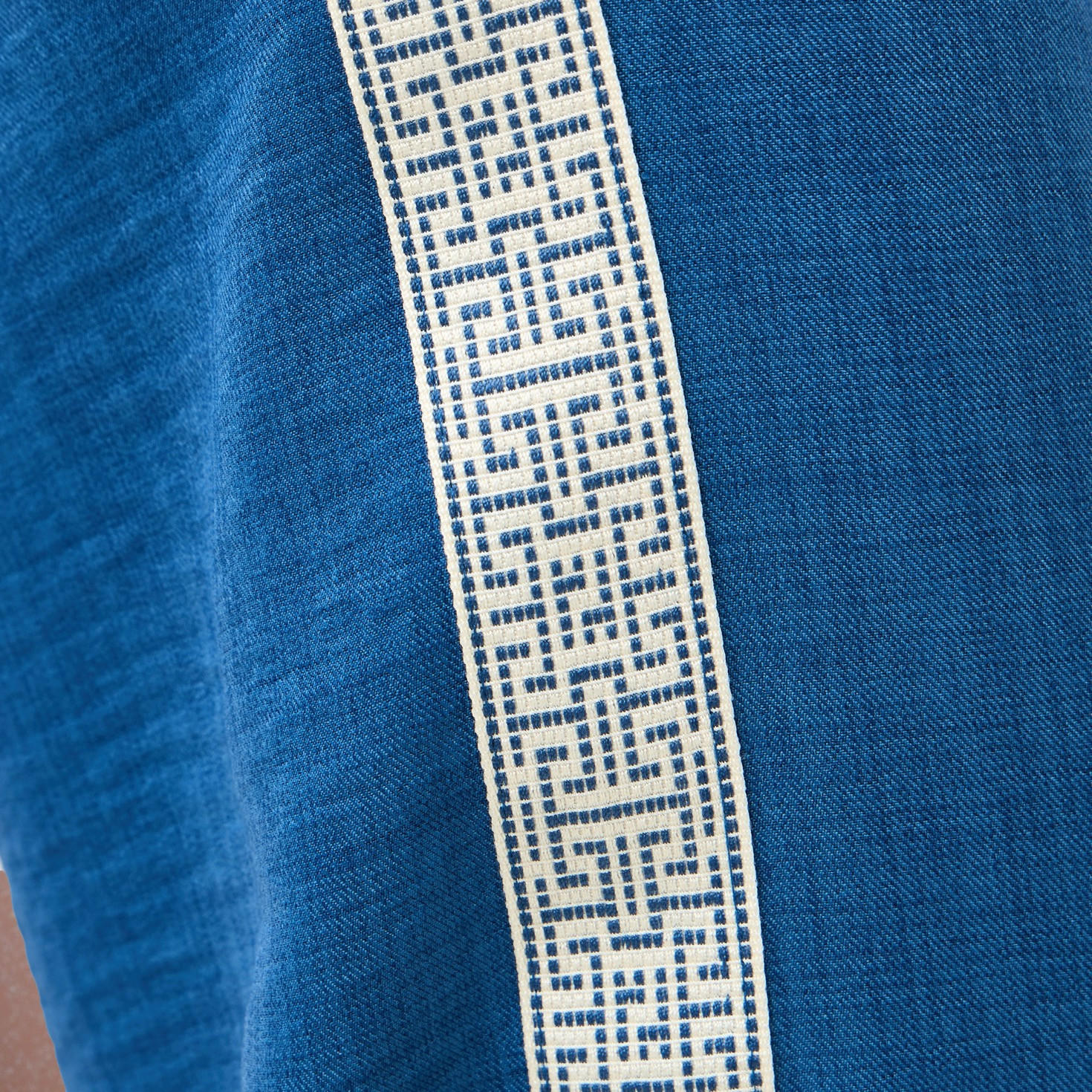 Panel Detail Regular Fit Pants with Semi-Elasticated Waistband-women-clothing-coordsets-image-5
