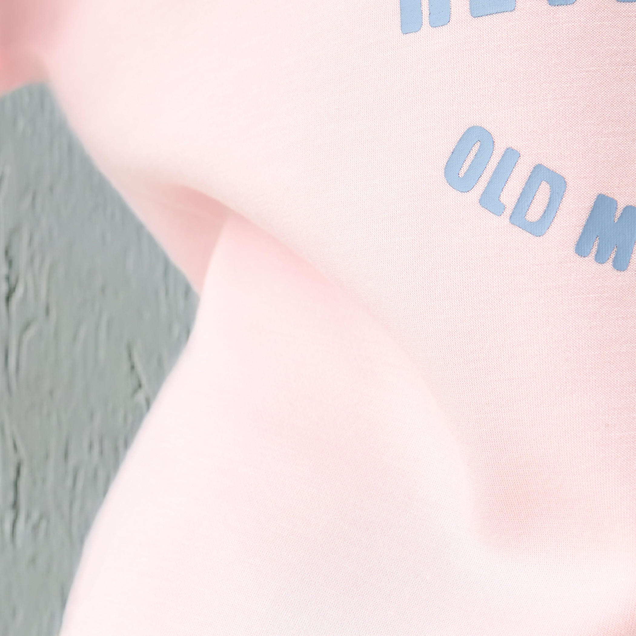 Printed Crew Neck T-shirt with Extended Short Sleeves-women-clothing-tshirts-image-4